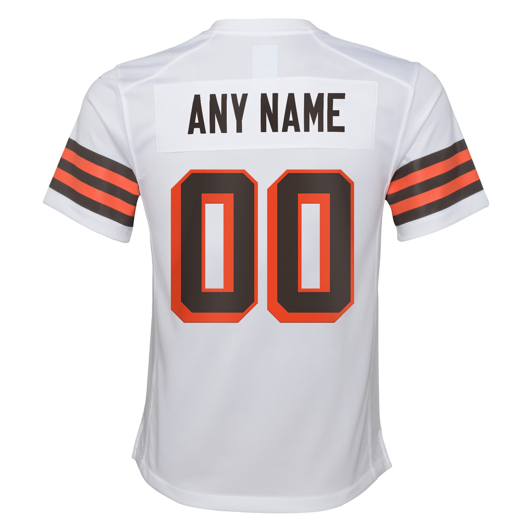 Cleveland Browns Nike Youth Alternate Custom Jersey - White - vstockx