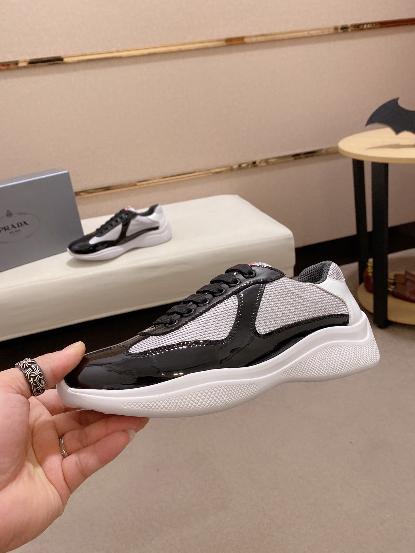 Prada America's Cup sneaker 3 - vstockx