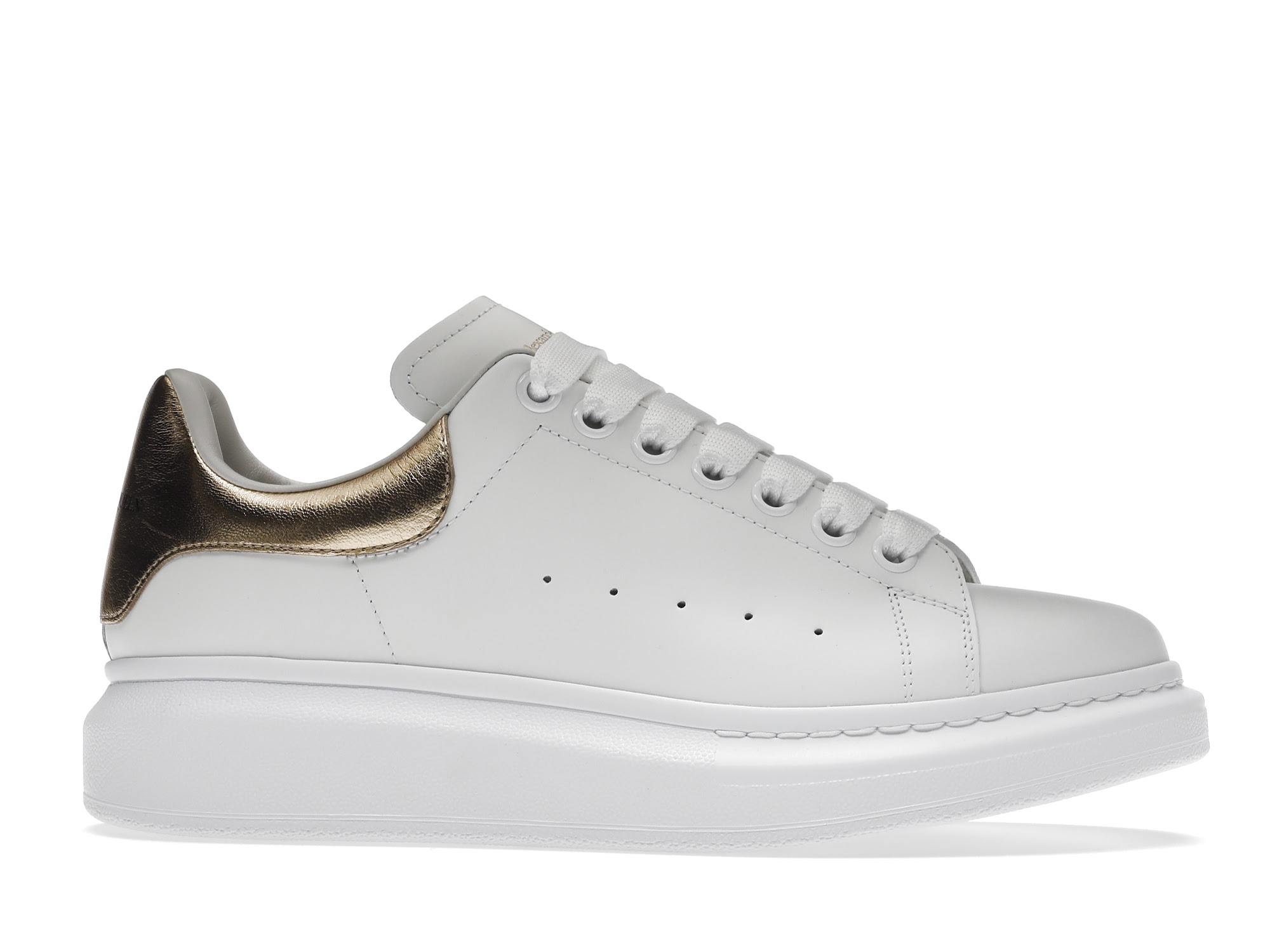 Alexander McQueen Oversized Light Gold (W) - vstockx
