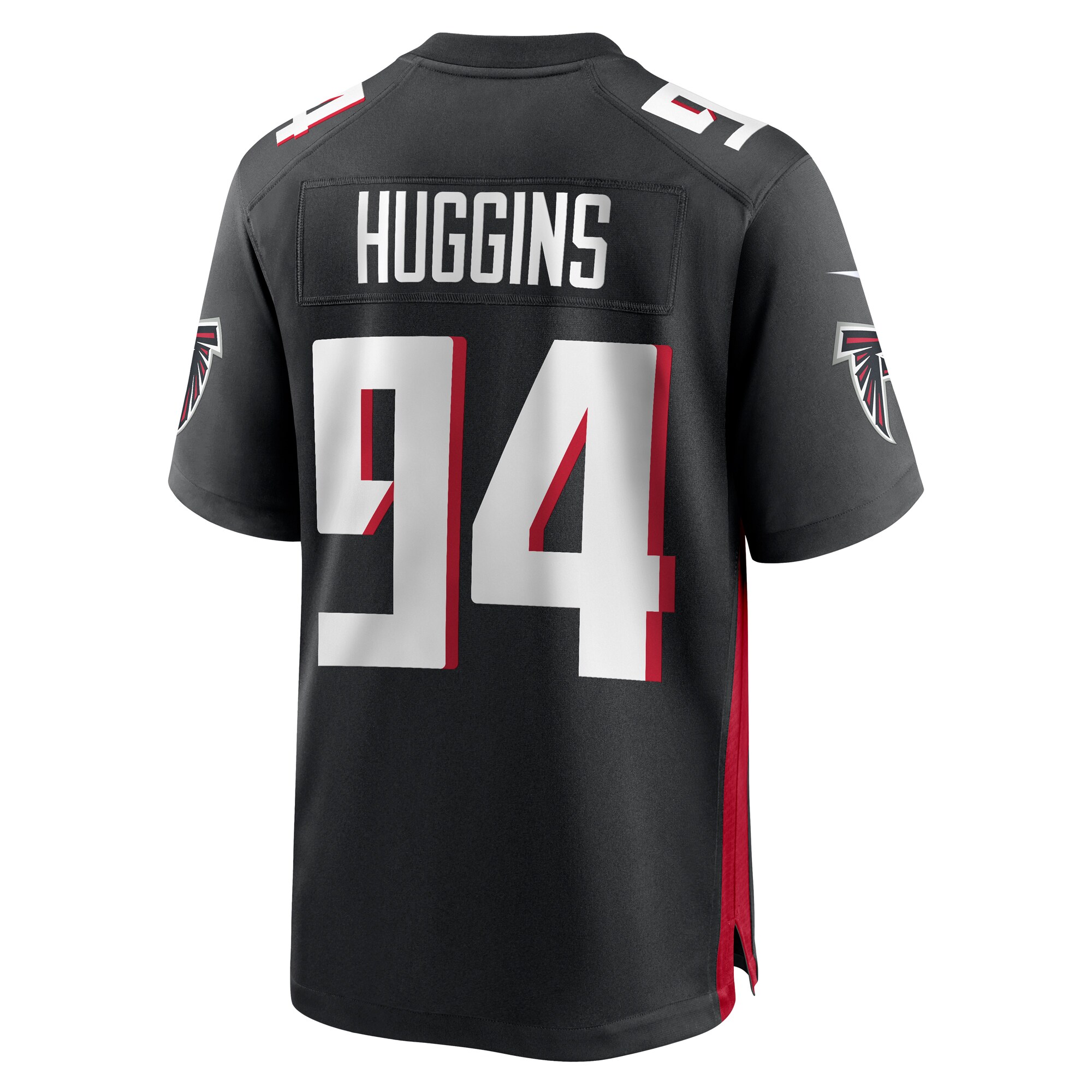 Albert Huggins Atlanta Falcons Nike Team Game Jersey - Black - vstockx