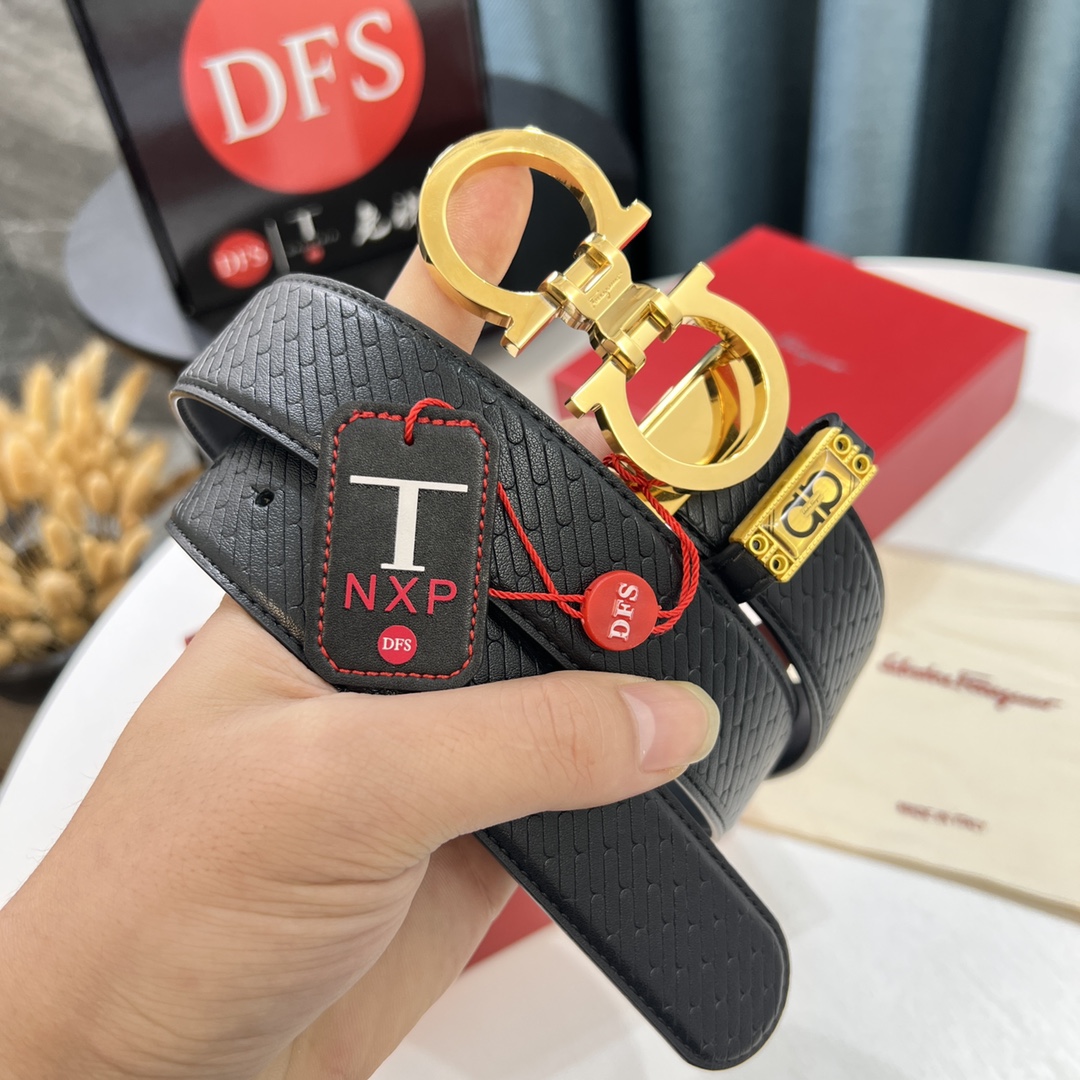 Streetwear Belt Ferragamo 319612 size:3.5cm - vstockx