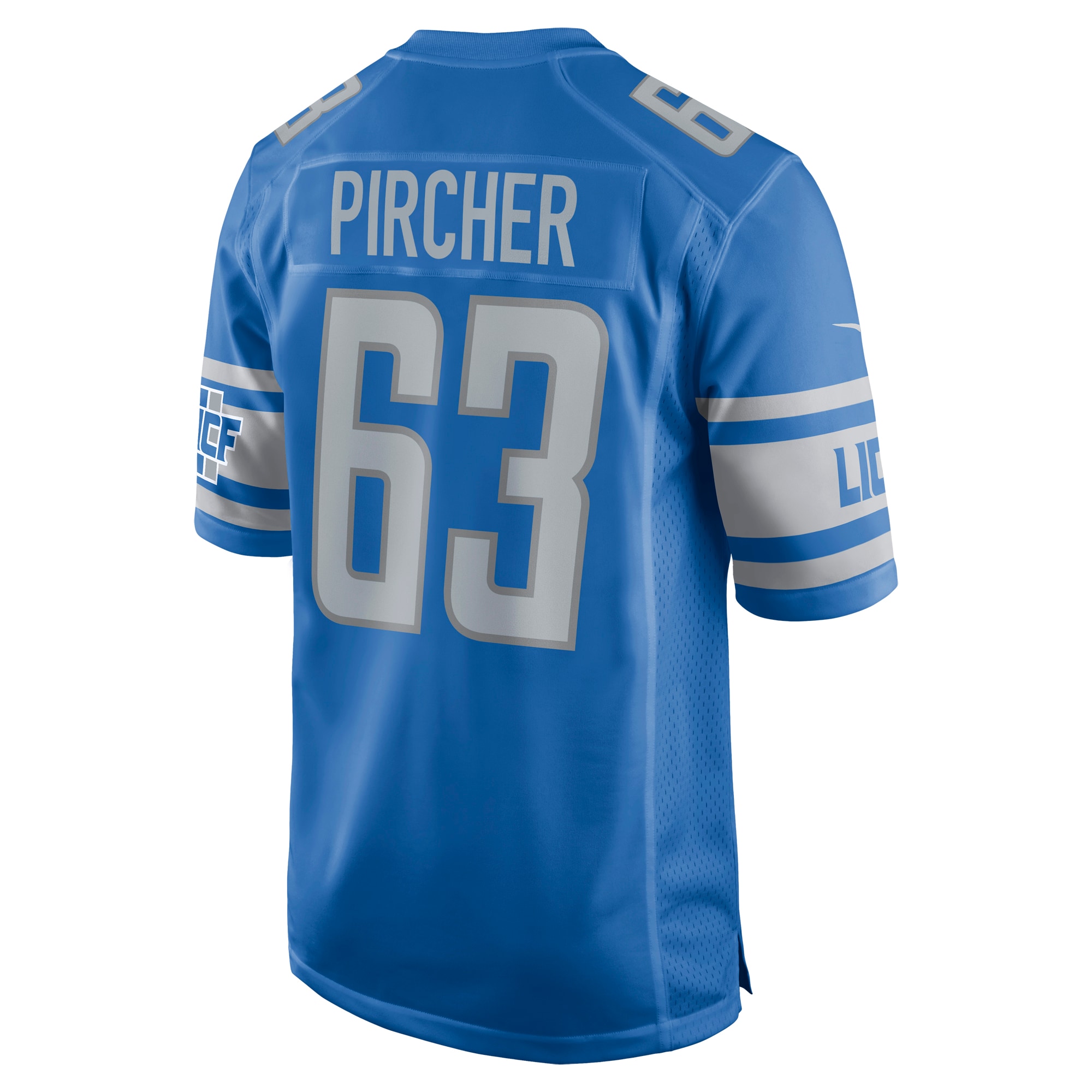 Max Pircher Detroit Lions Nike Team Game Jersey - Blue - vstockx