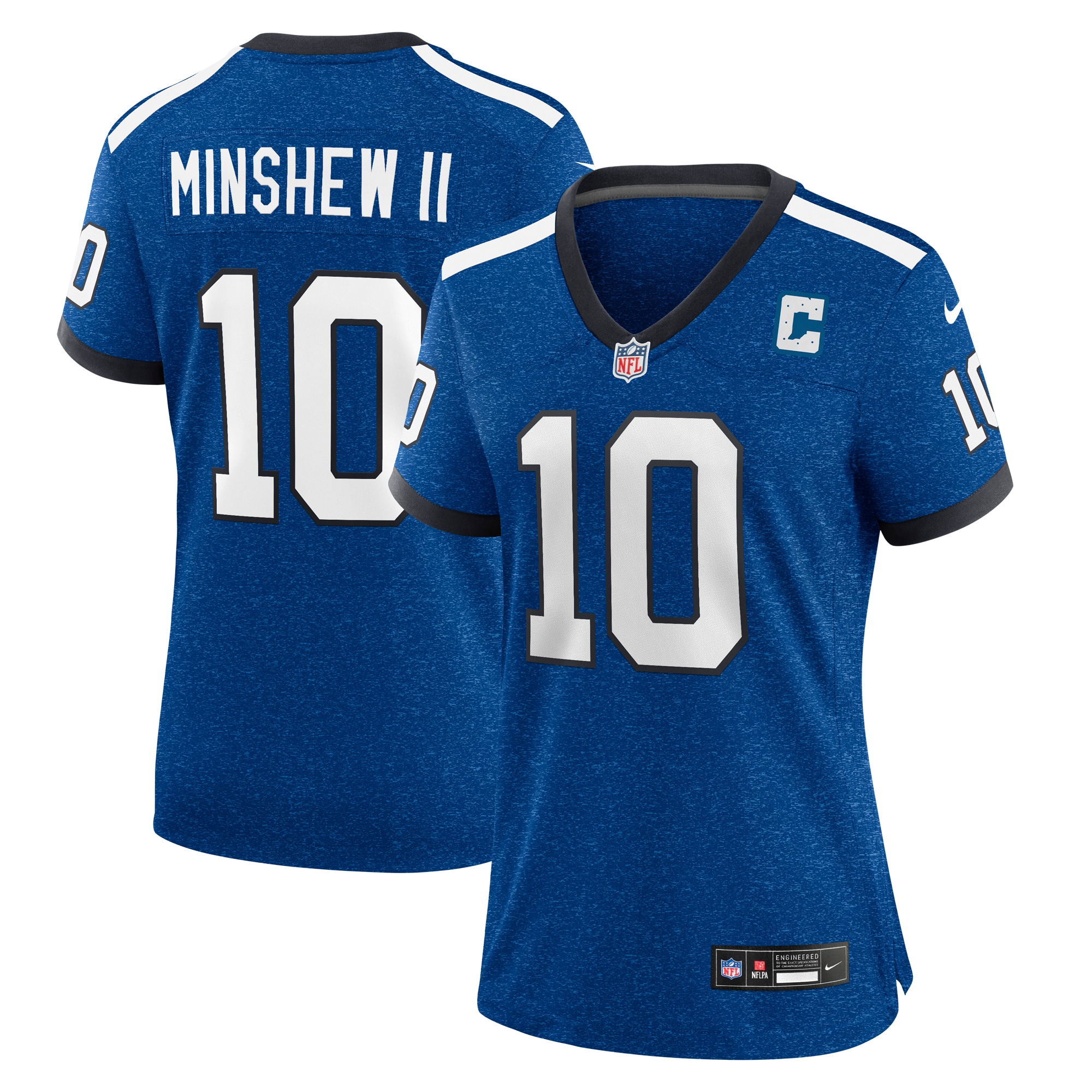 Gardner Minshew Indianapolis Colts Nike Women's Indiana Nights Alternate Game Jersey - Royal - vstockx