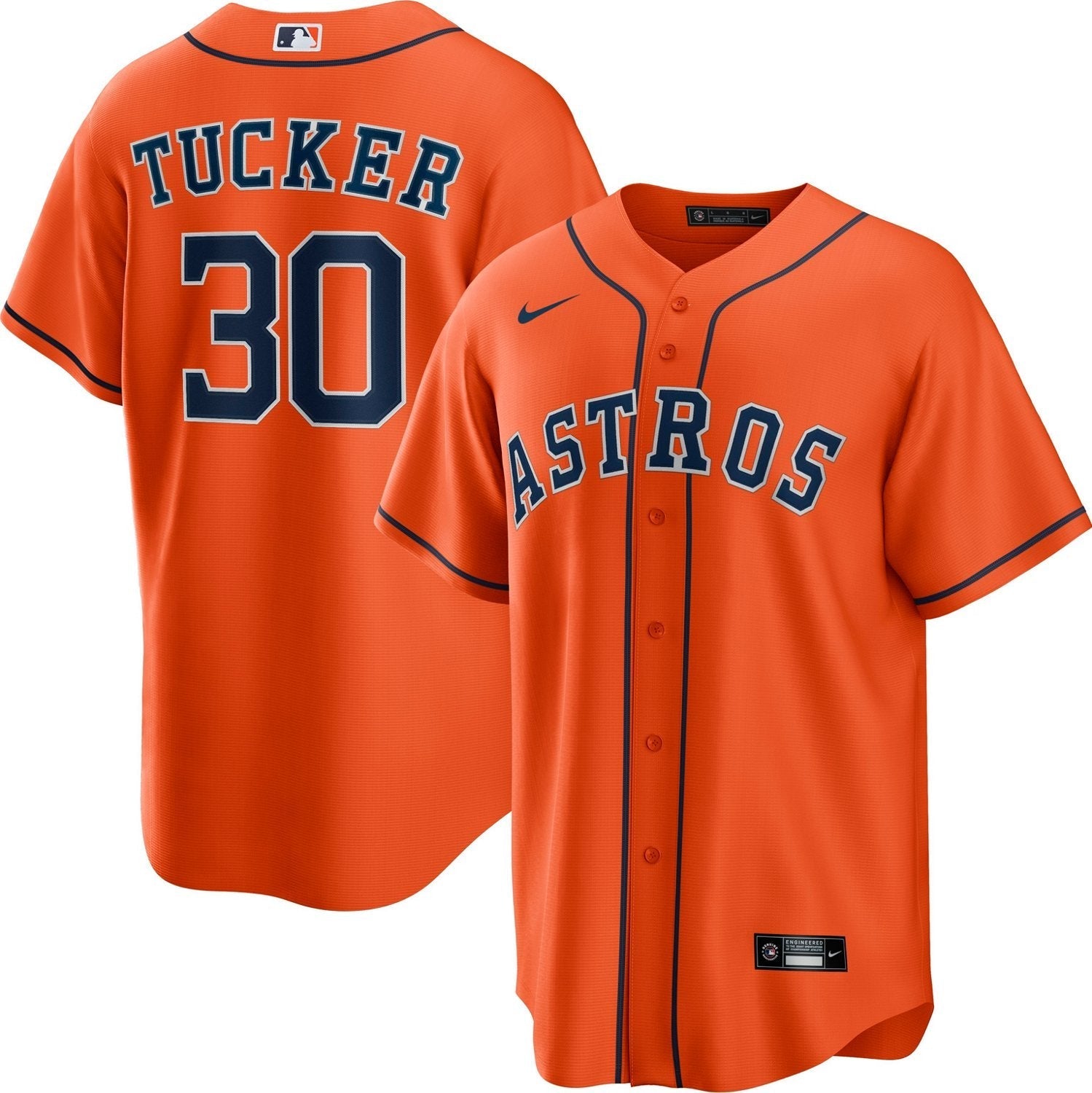 Nike Men's Houston Astros Kyle Tucker #30 Official Replica Jersey - vstockx
