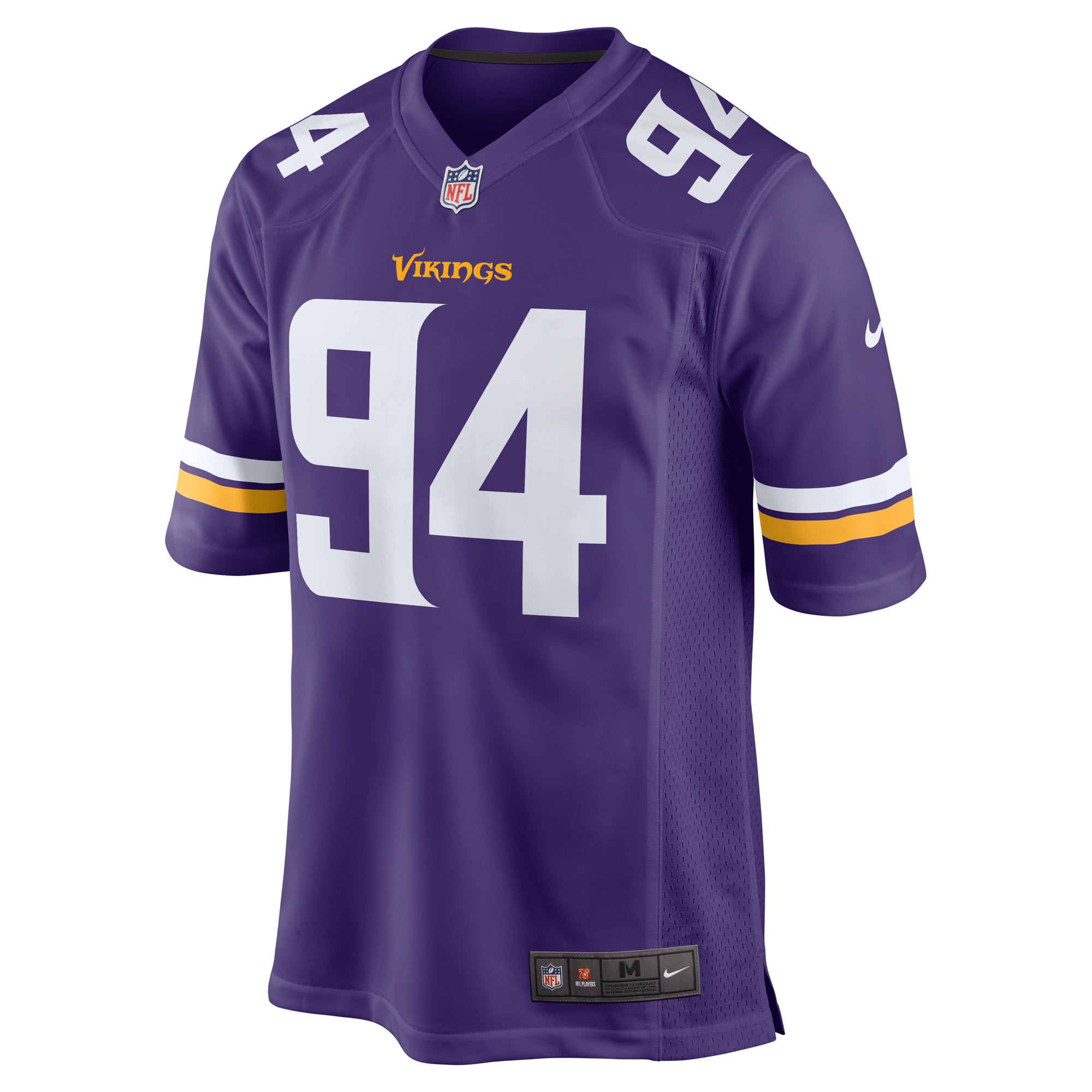 Dean Lowry Minnesota Vikings Nike Game Player Jersey - Purple - vstockx