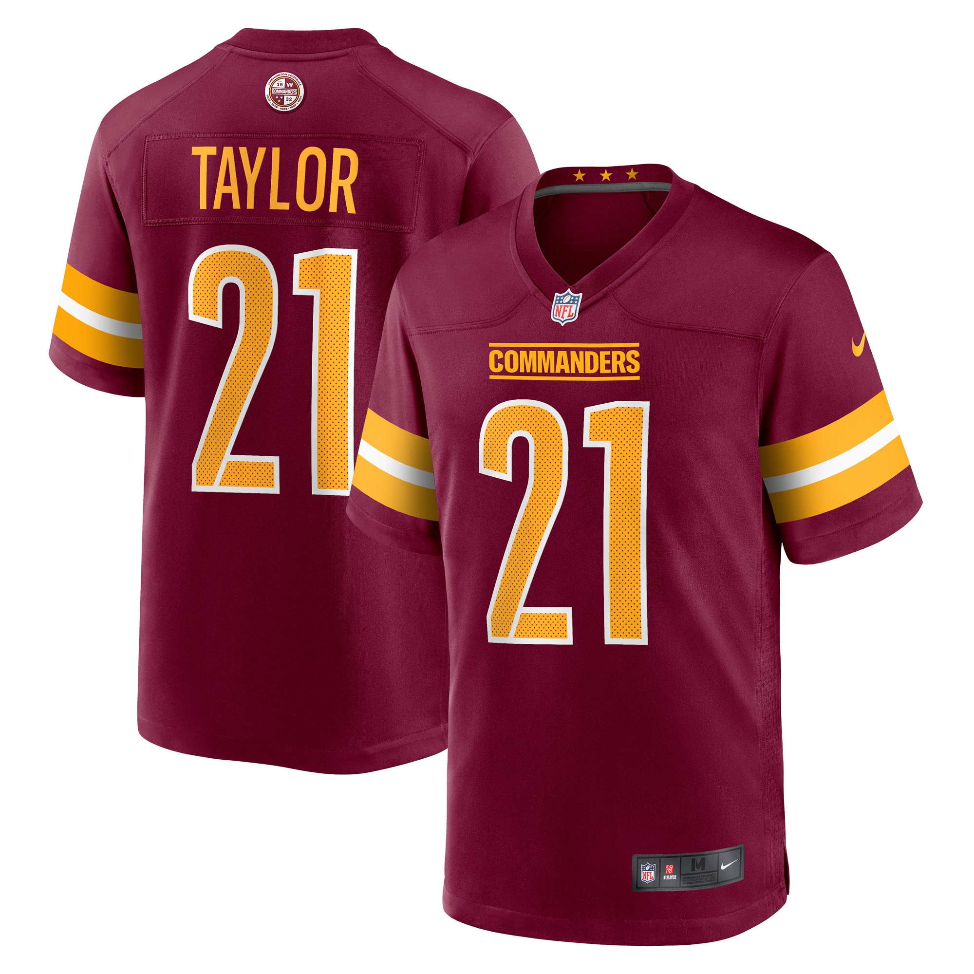 Sean Taylor Washington Commanders Nike Player Game Jersey - Burgundy - vstockx