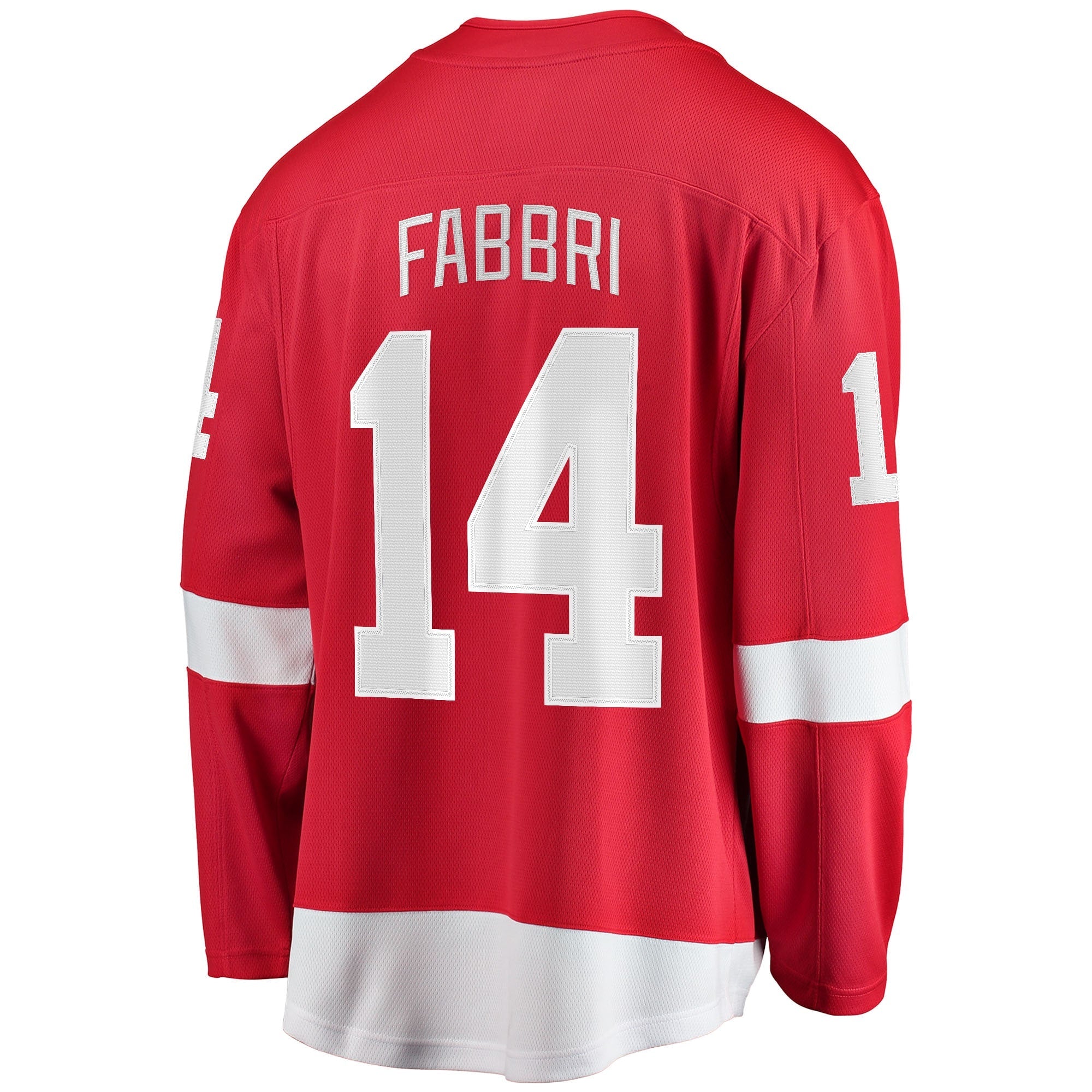 Men's Fanatics Branded Robby Fabbri Red Detroit Red Wings Home Breakaway Player Jersey - vstockx