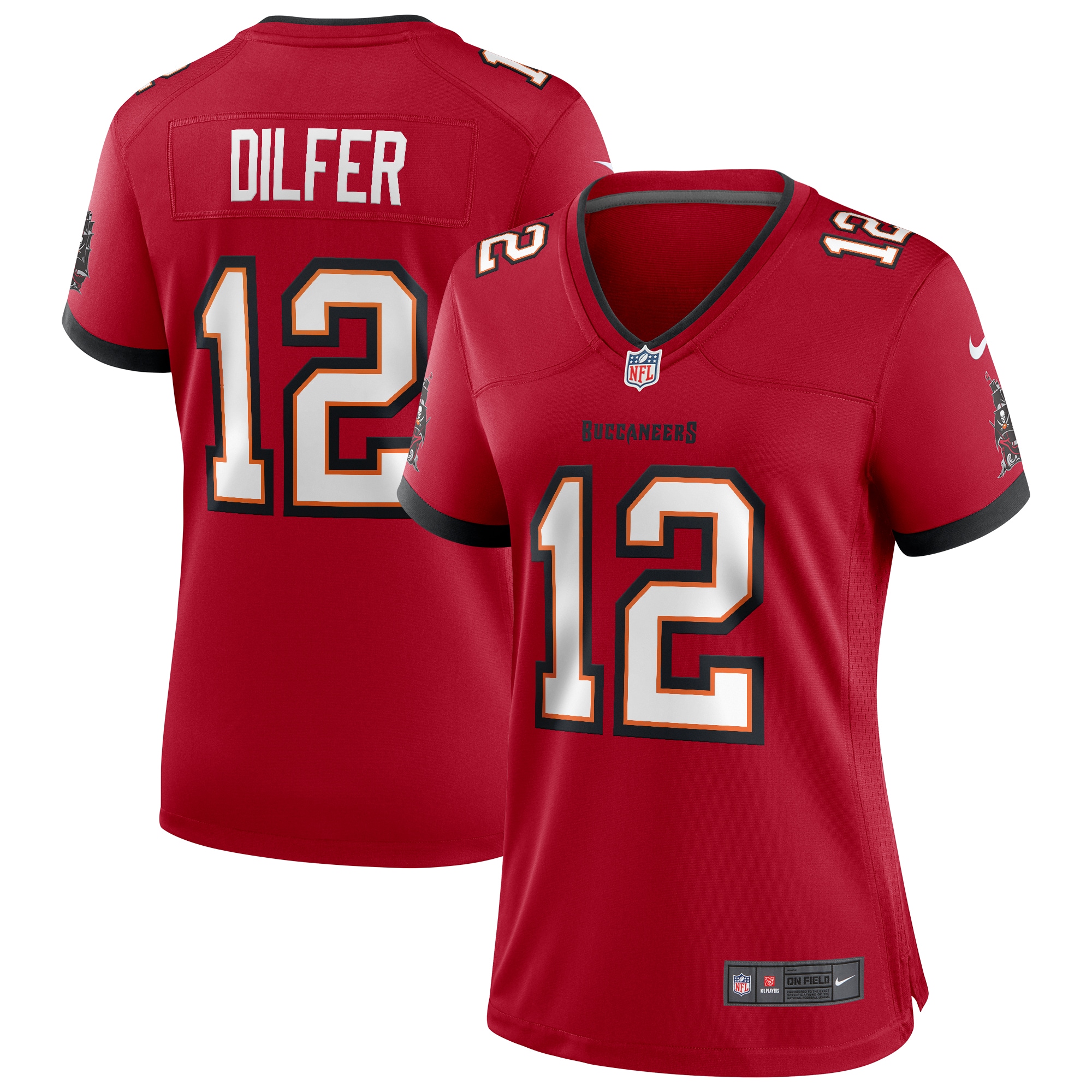 Trent Dilfer Tampa Bay Buccaneers Nike Women's Game Retired Player Jersey - Red - vstockx