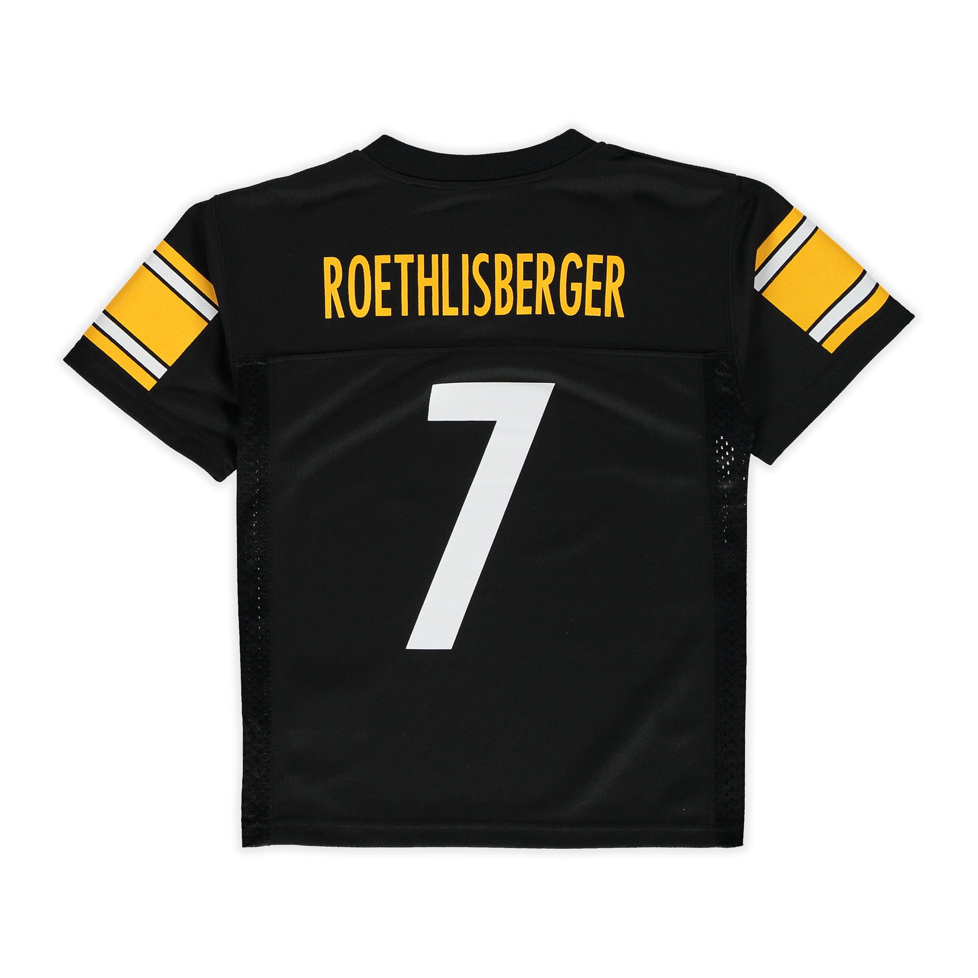 Ben Roethlisberger Pittsburgh Steelers Preschool Replica Player Jersey - Black - vstockx