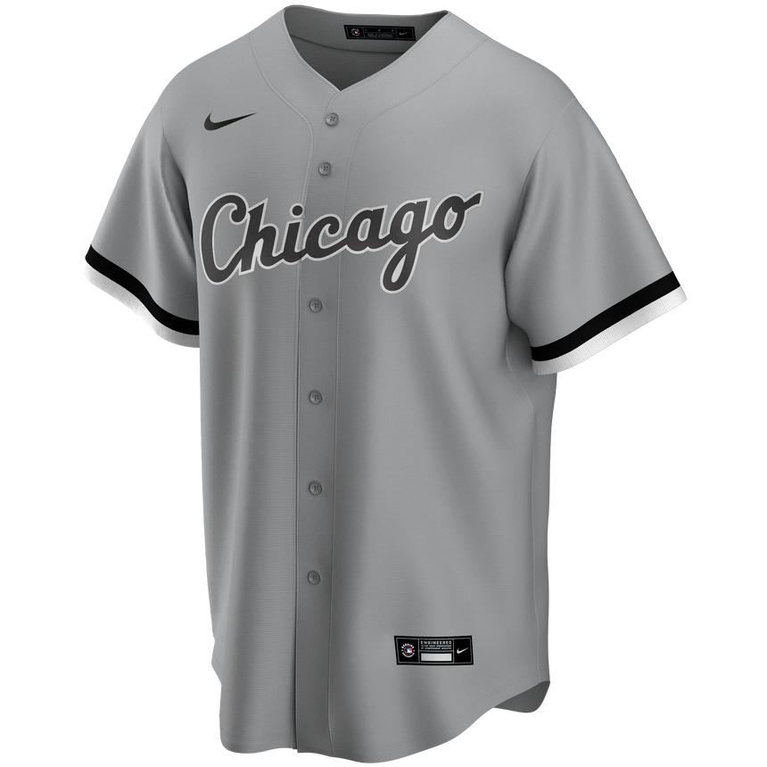 Men's Chicago White Sox Gray Road Replica Team Jersey - vstockx