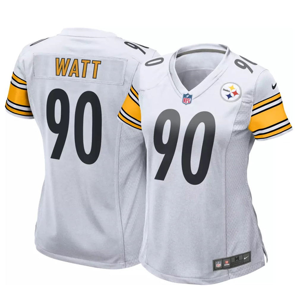Womens Pittsburgh Steelers TJ Watt Game Vapor Jersey White - vstockx