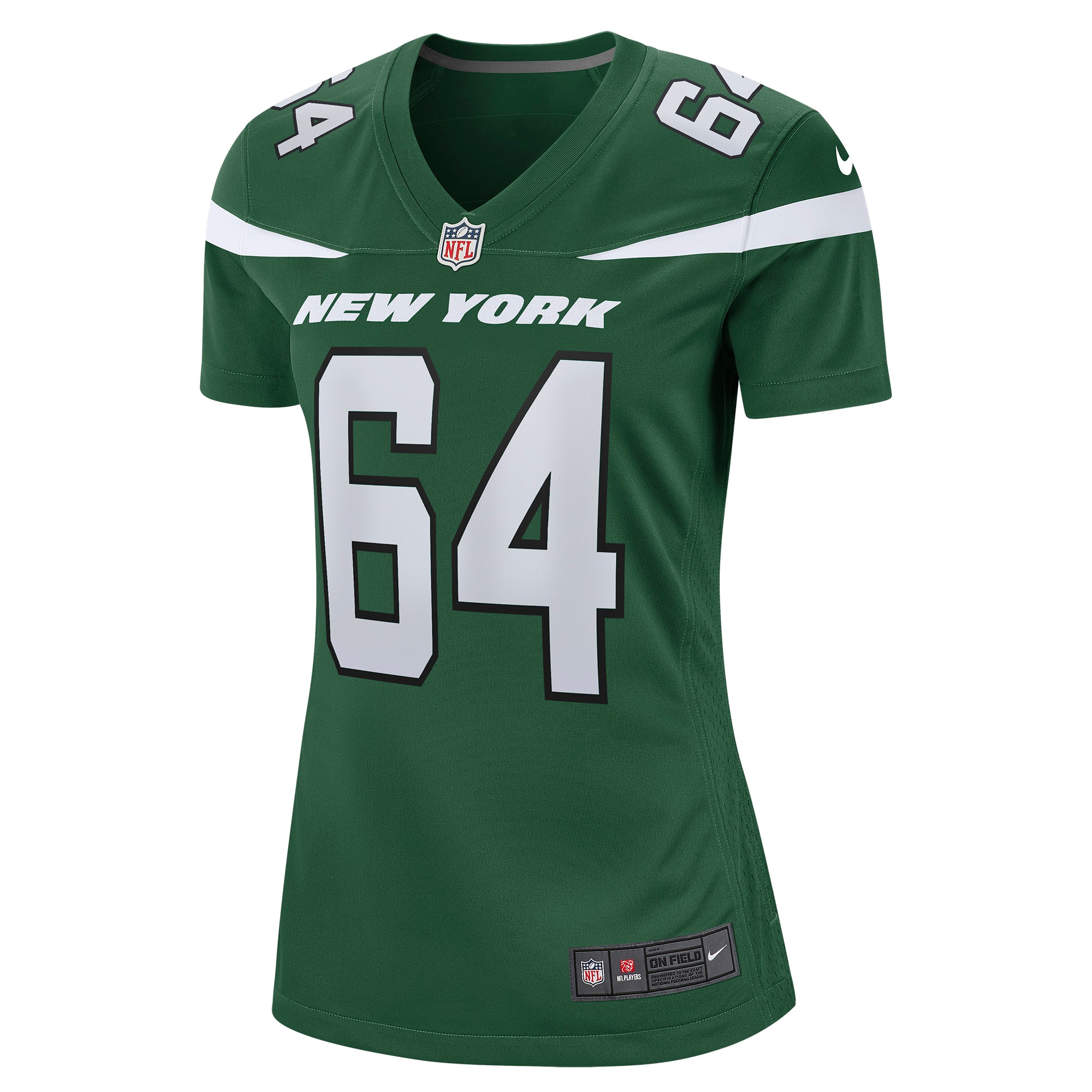 Greg Senat New York Jets Nike Women's Game Player Jersey - Gotham Green - vstockx