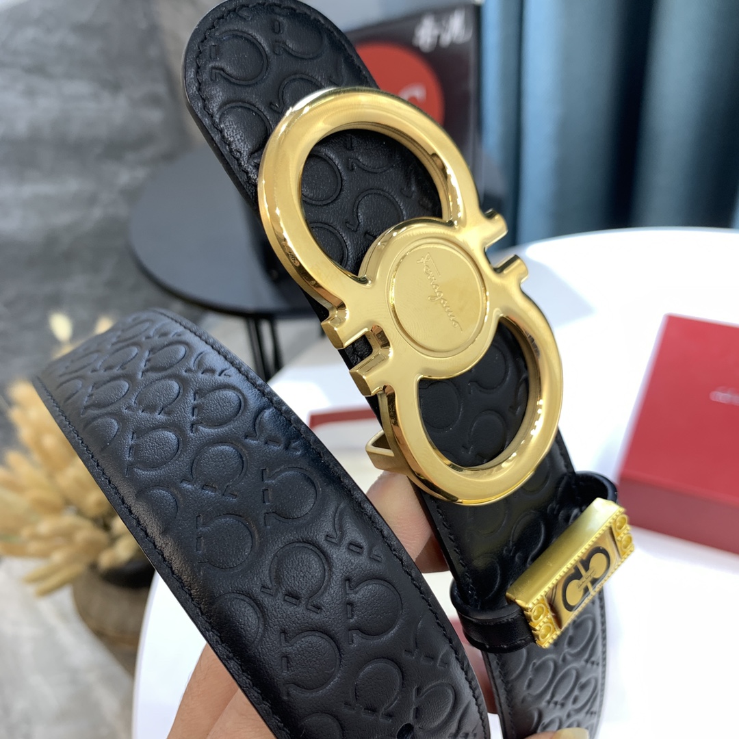 Streetwear Belt Ferragamo 319739 size:3.5cm - vstockx
