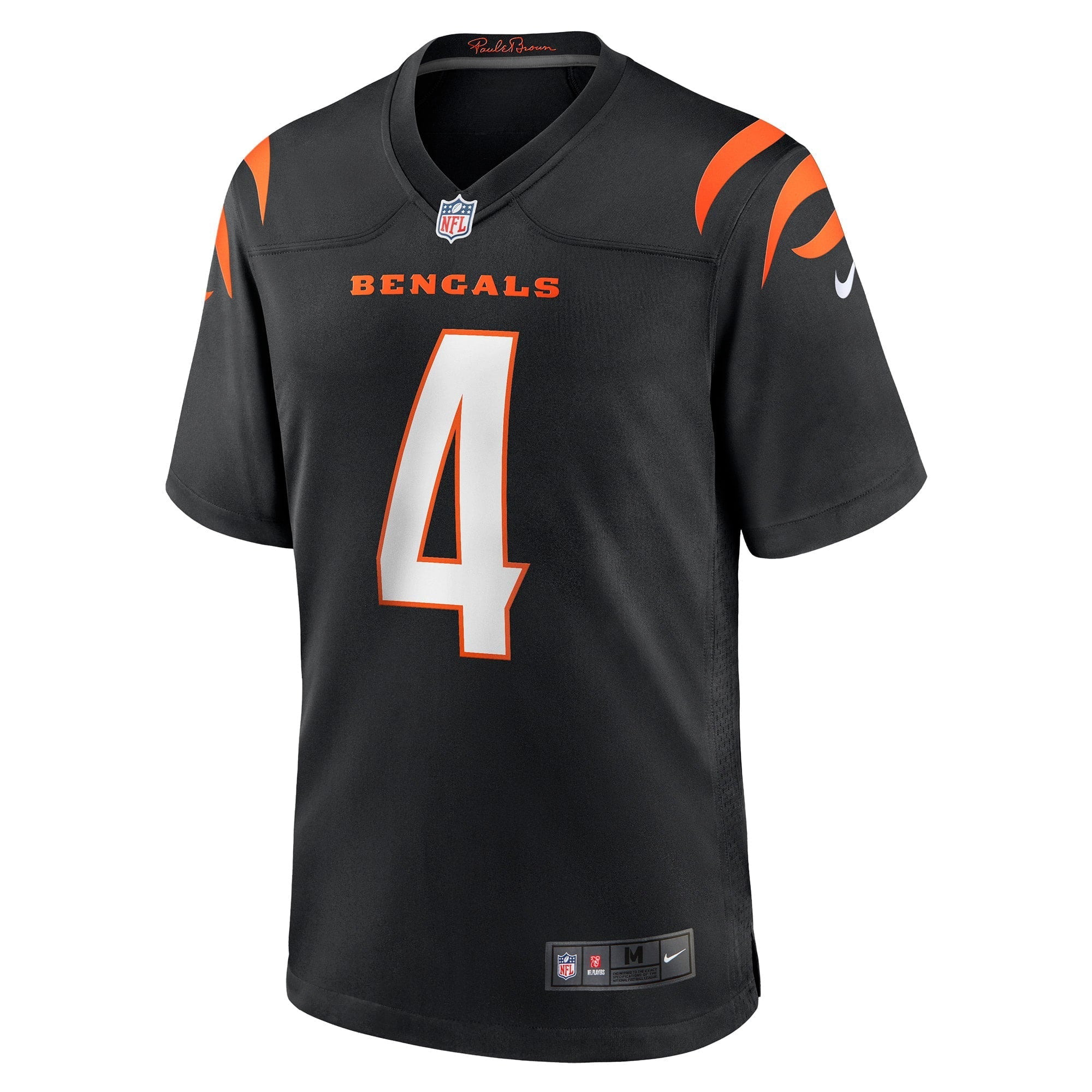 Men's Nike Drue Chrisman Black Cincinnati Bengals Game Jersey - vstockx