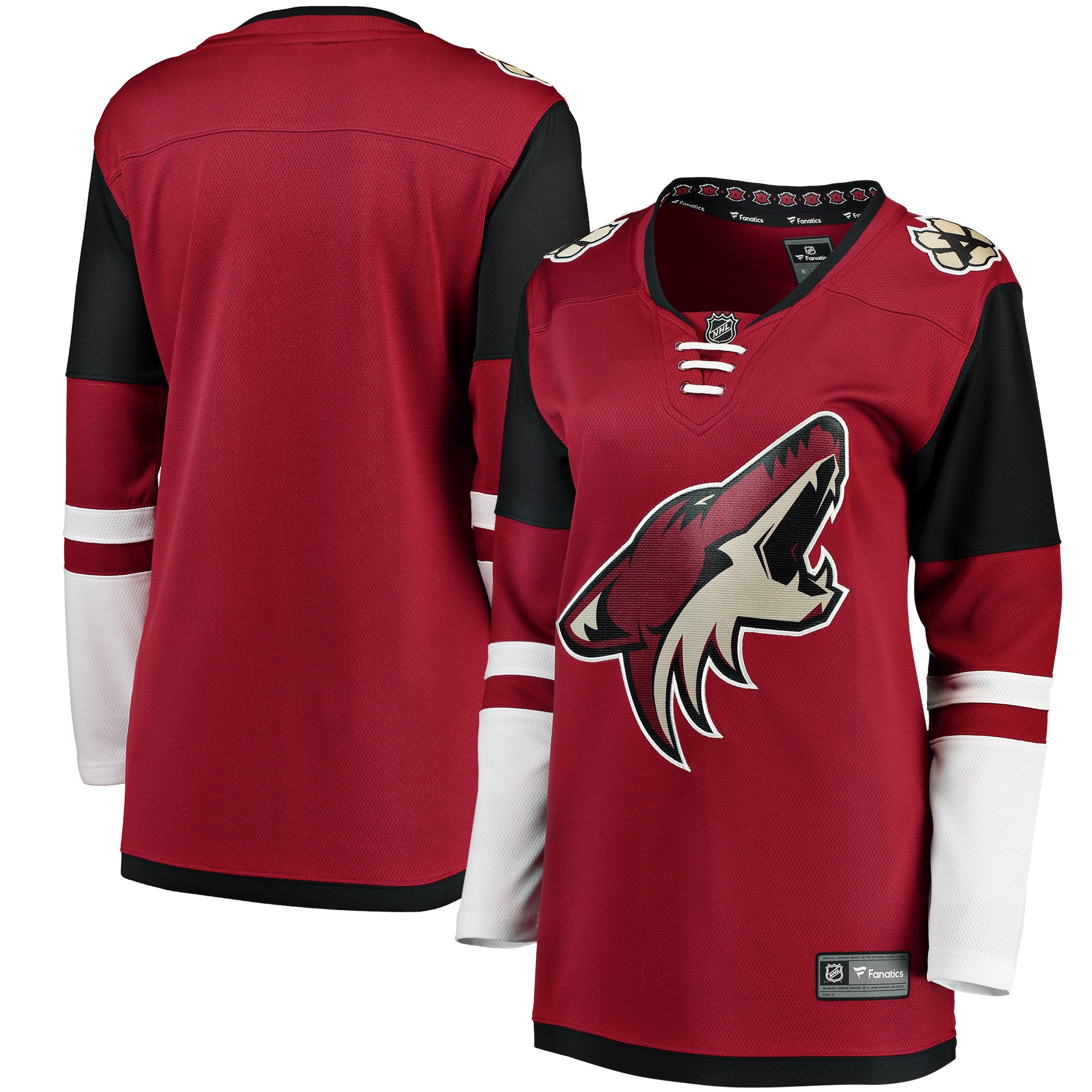 Arizona Coyotes Fanatics Branded Women's Breakaway Home Jersey - Red - vstockx