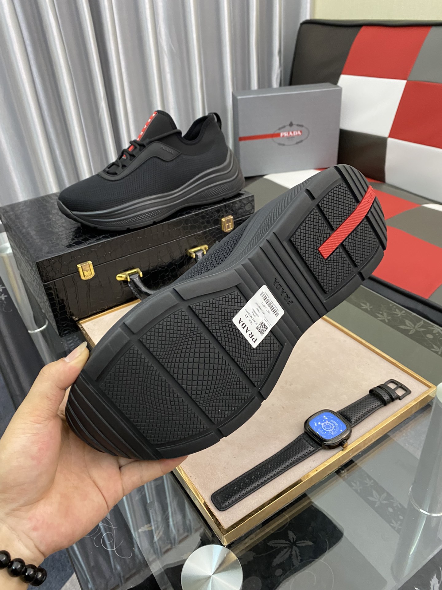 Prada Polyester Sneaker 1 - vstockx