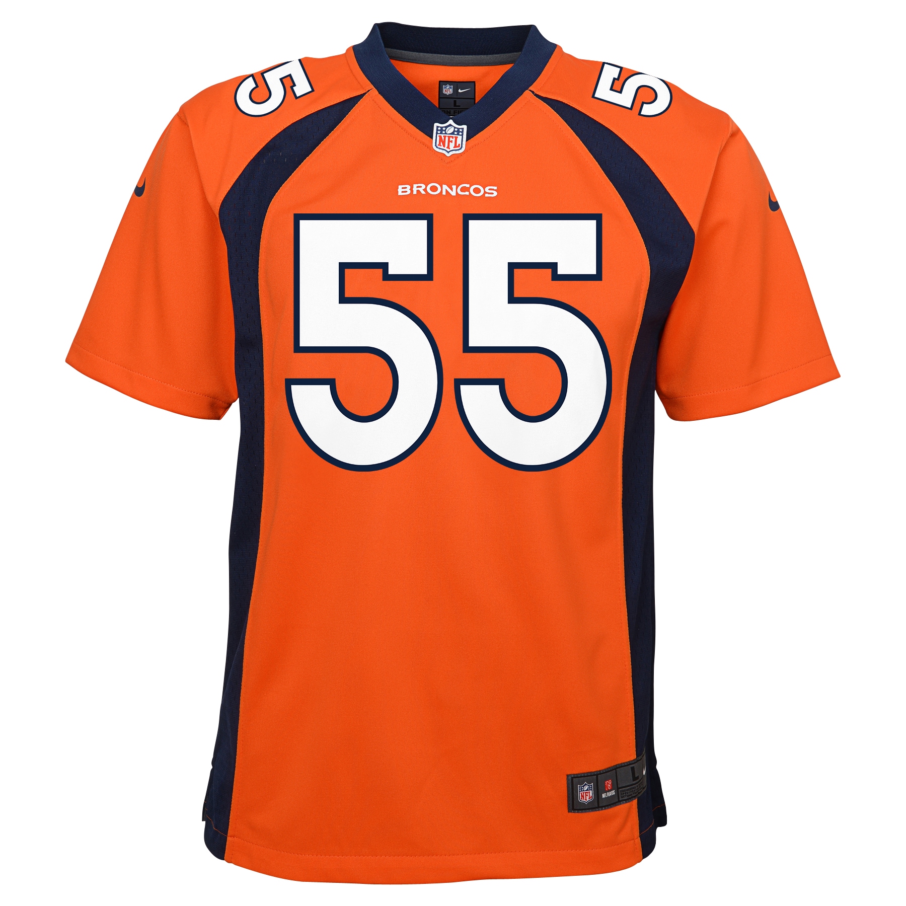 Bradley Chubb Denver Broncos Nike Youth Game Jersey - Orange - vstockx