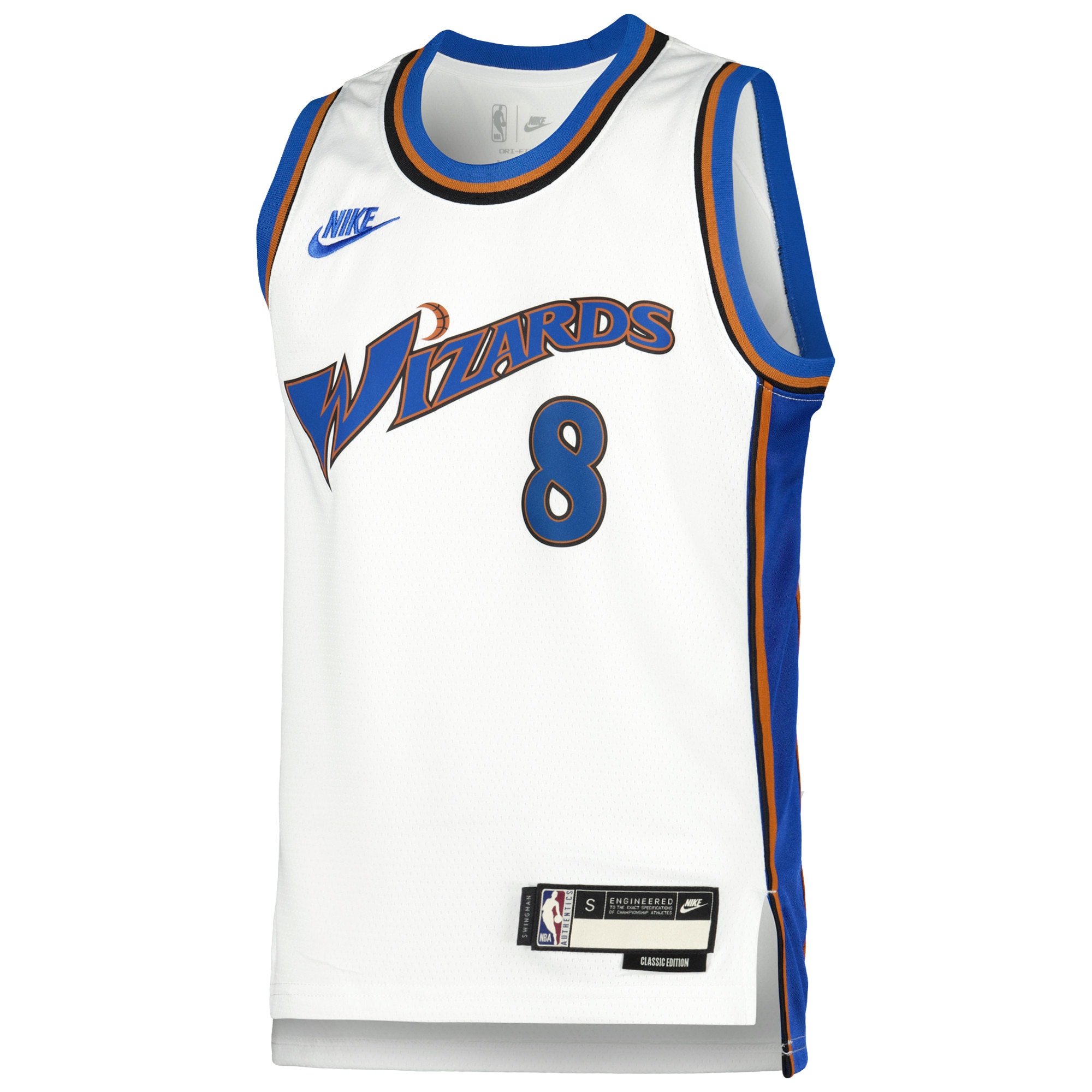 Rui Hachimura Washington Wizards Nike Youth 2022/23 Swingman Jersey White - Classic Edition - vstockx