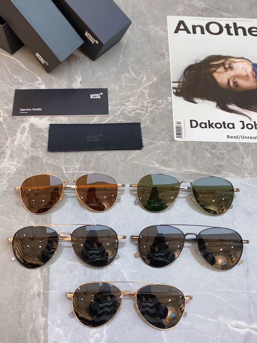 Sunglasses MONT BLANC MB0245SK size:59 16-150 - vstockx