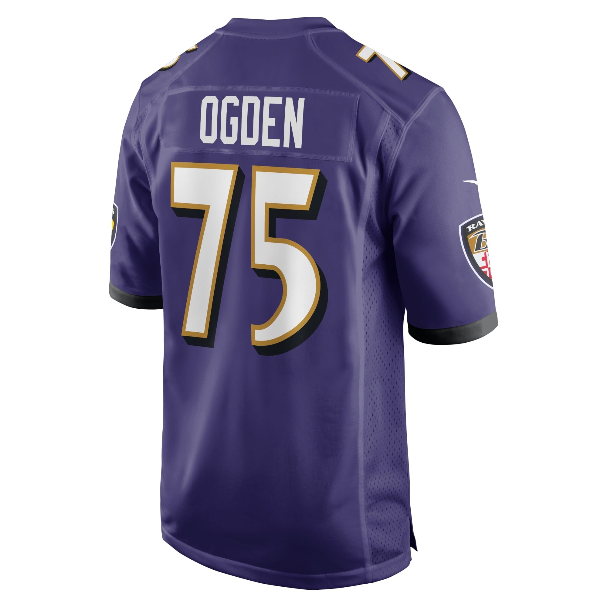 Men's Nike Jonathan Ogden Purple Baltimore Ravens Retired Player Game Jersey - vstockx