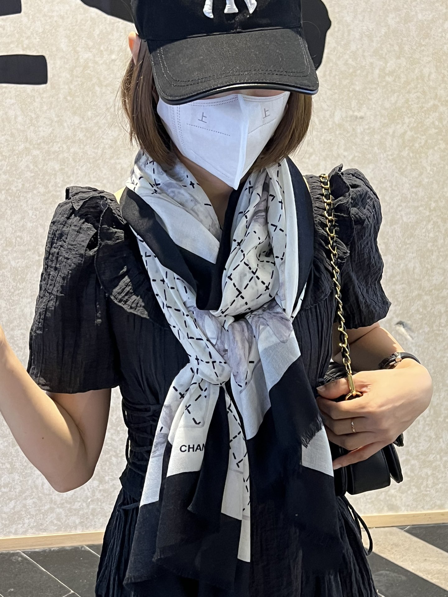 Streetwear Scarf CHANEL 328979 size:100×200cm - vstockx