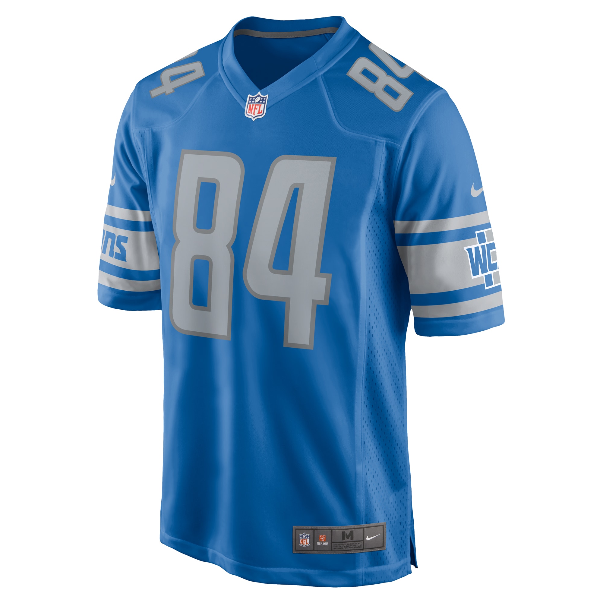 Daurice Fountain Detroit Lions Nike Team Game Jersey - Blue - vstockx