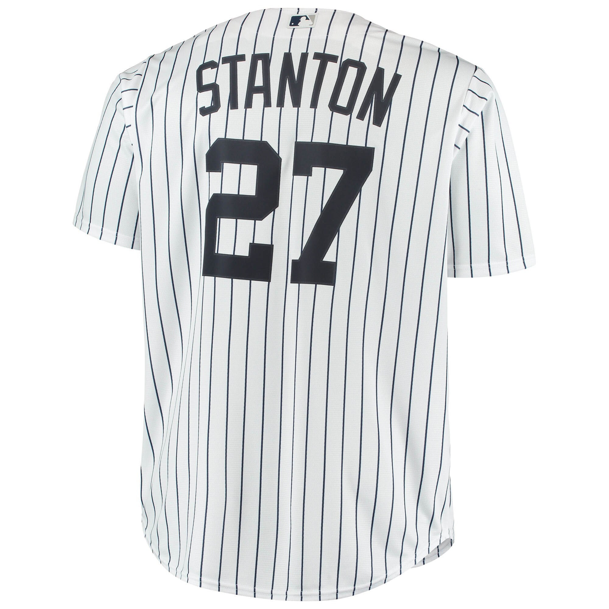 Giancarlo Stanton New York Yankees Big & Tall Replica Player Jersey - White - vstockx