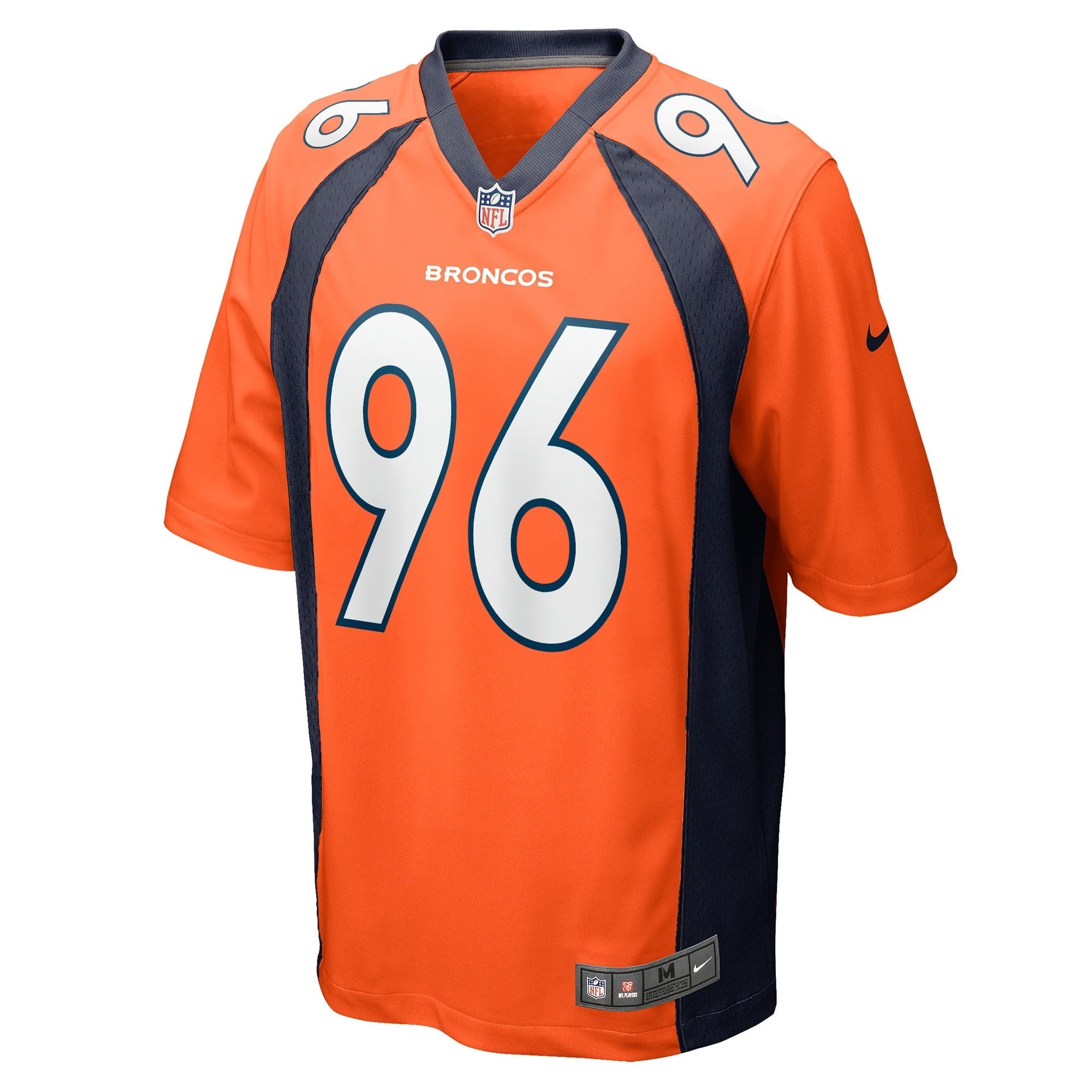 Men's Nike Eyioma Uwazurike Orange Denver Broncos Game Player Jersey - vstockx