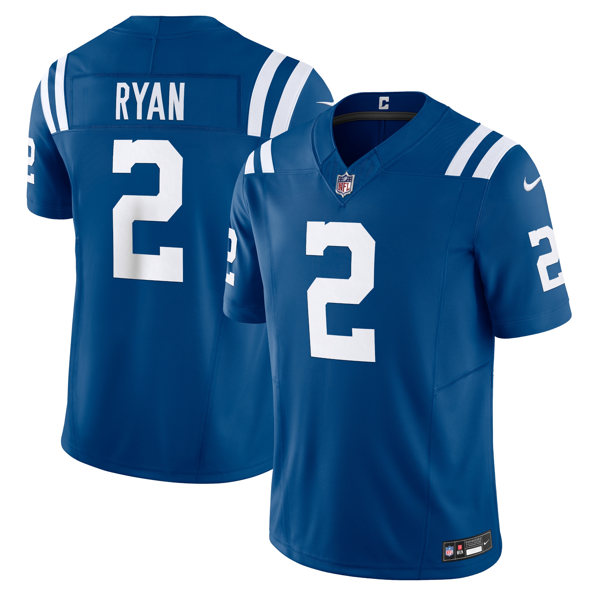 Matt Ryan Indianapolis Colts Nike Vapor F.U.S.E. Limited Jersey - Royal - vstockx