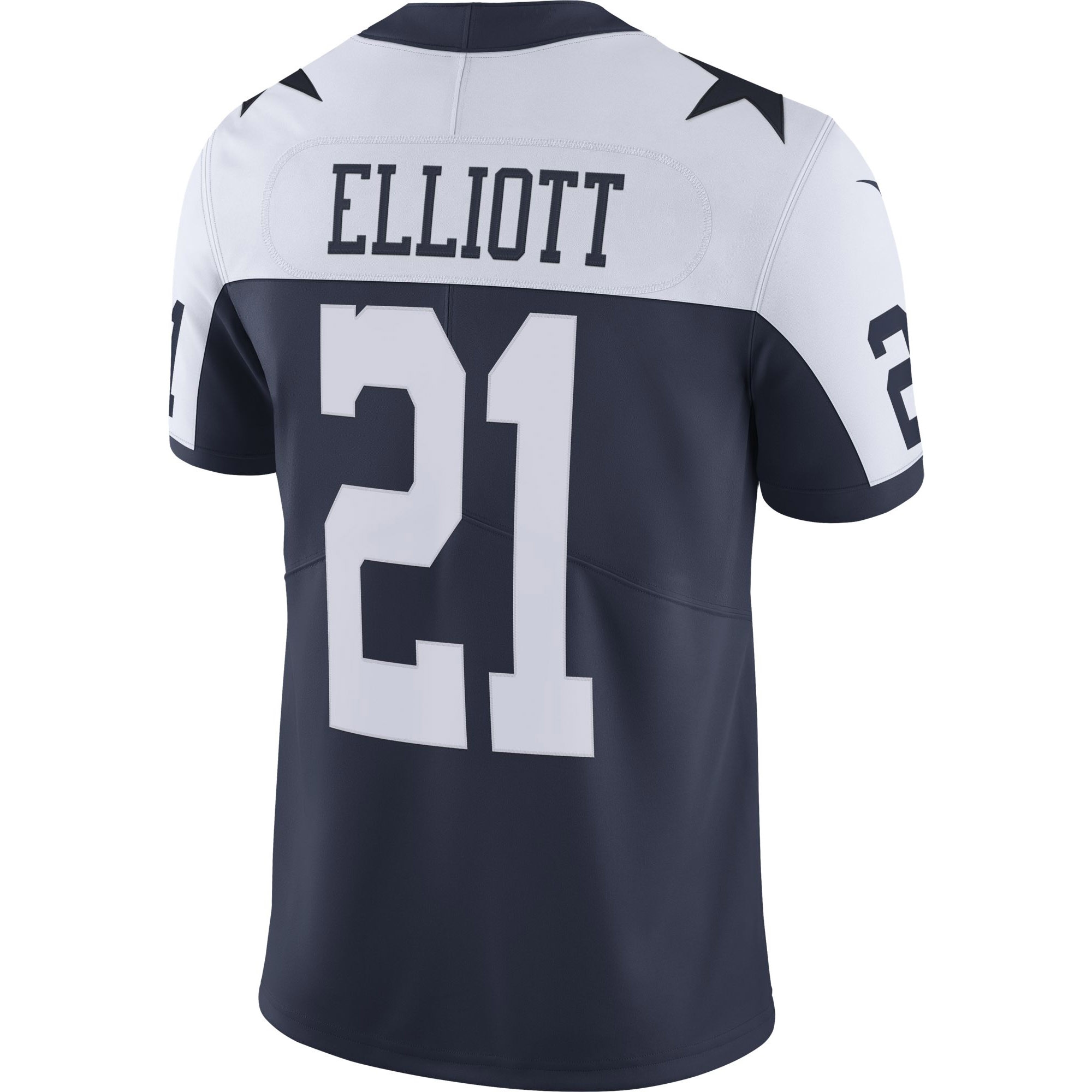 Ezekiel Elliott Dallas Cowboys Nike Alternate Vapor Limited Jersey - Navy - vstockx