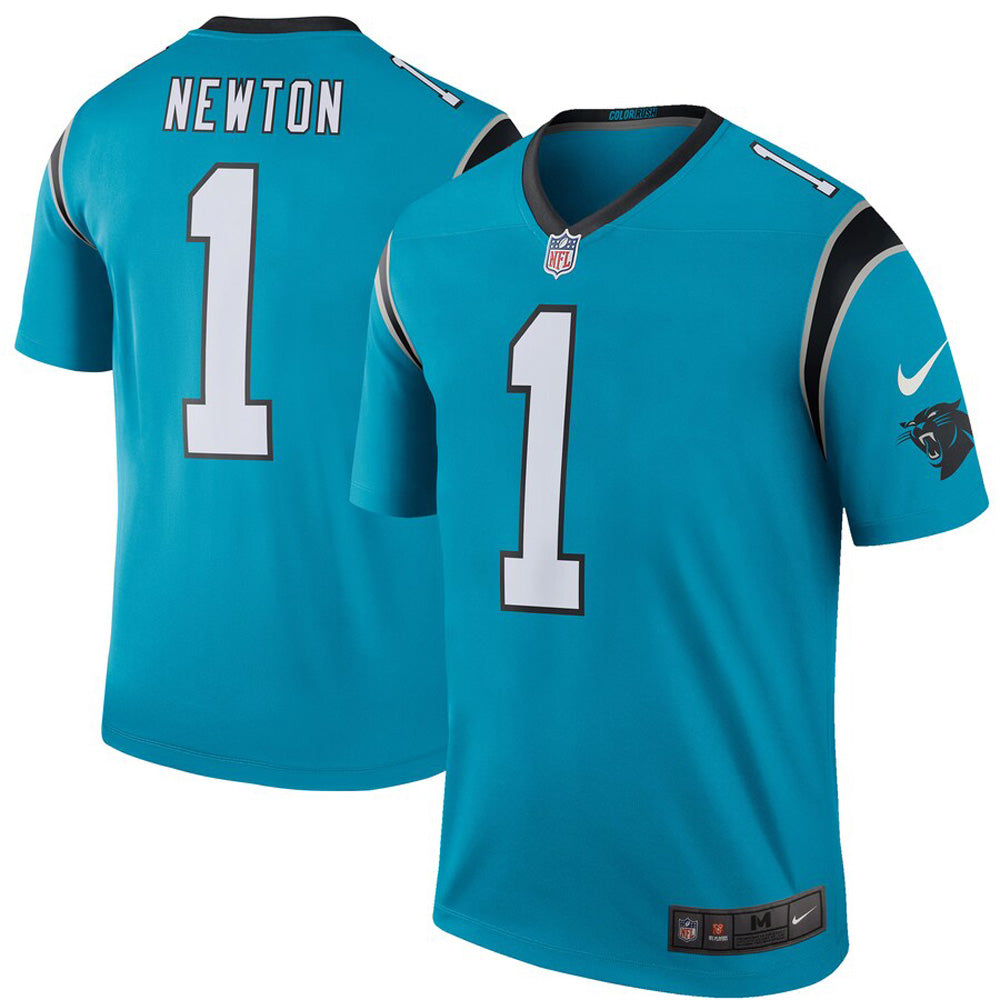 Youth Carolina Panthers Cam Newton Legend Jersey - Blue - vstockx