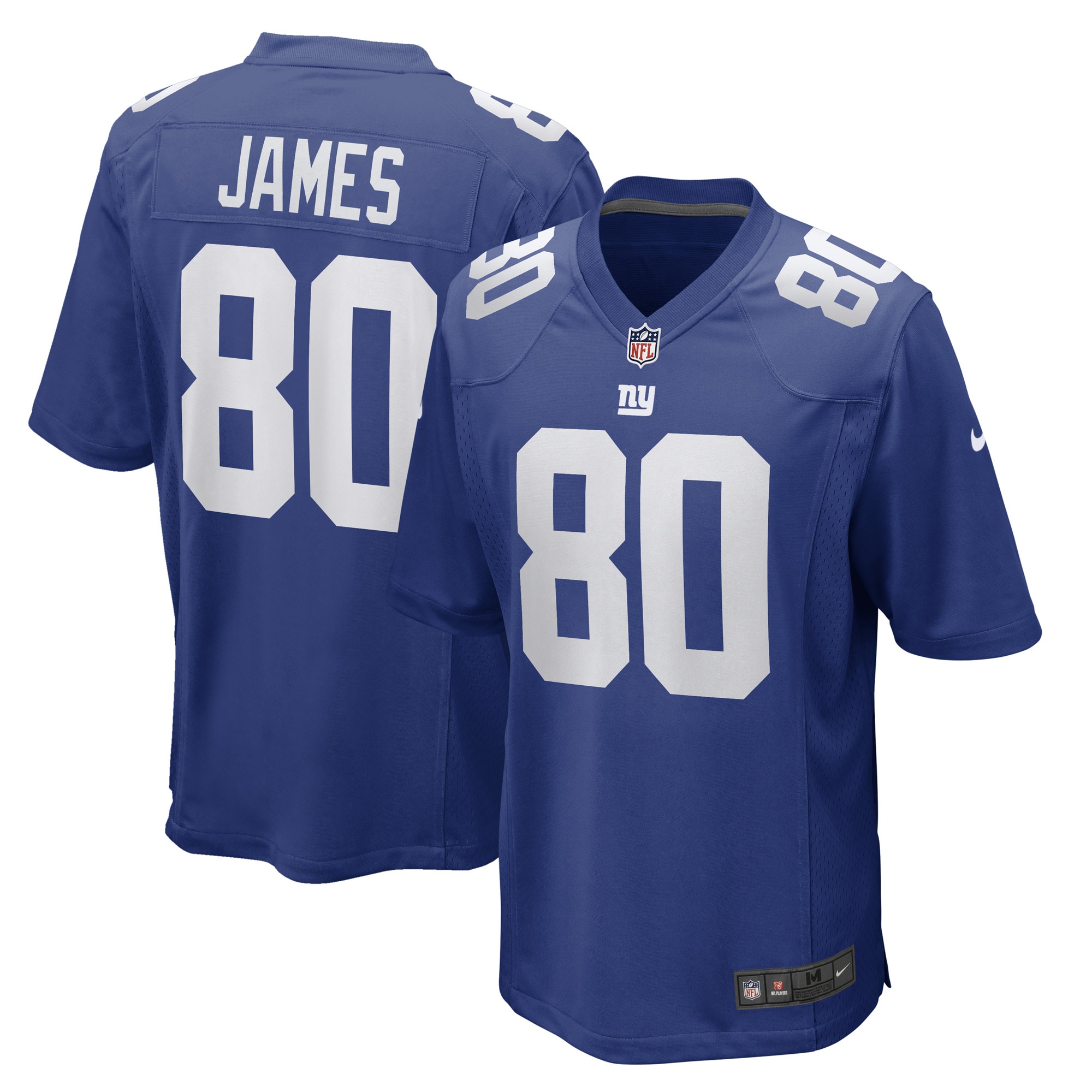 Richie James New York Giants Nike Game Player Jersey - Royal - vstockx