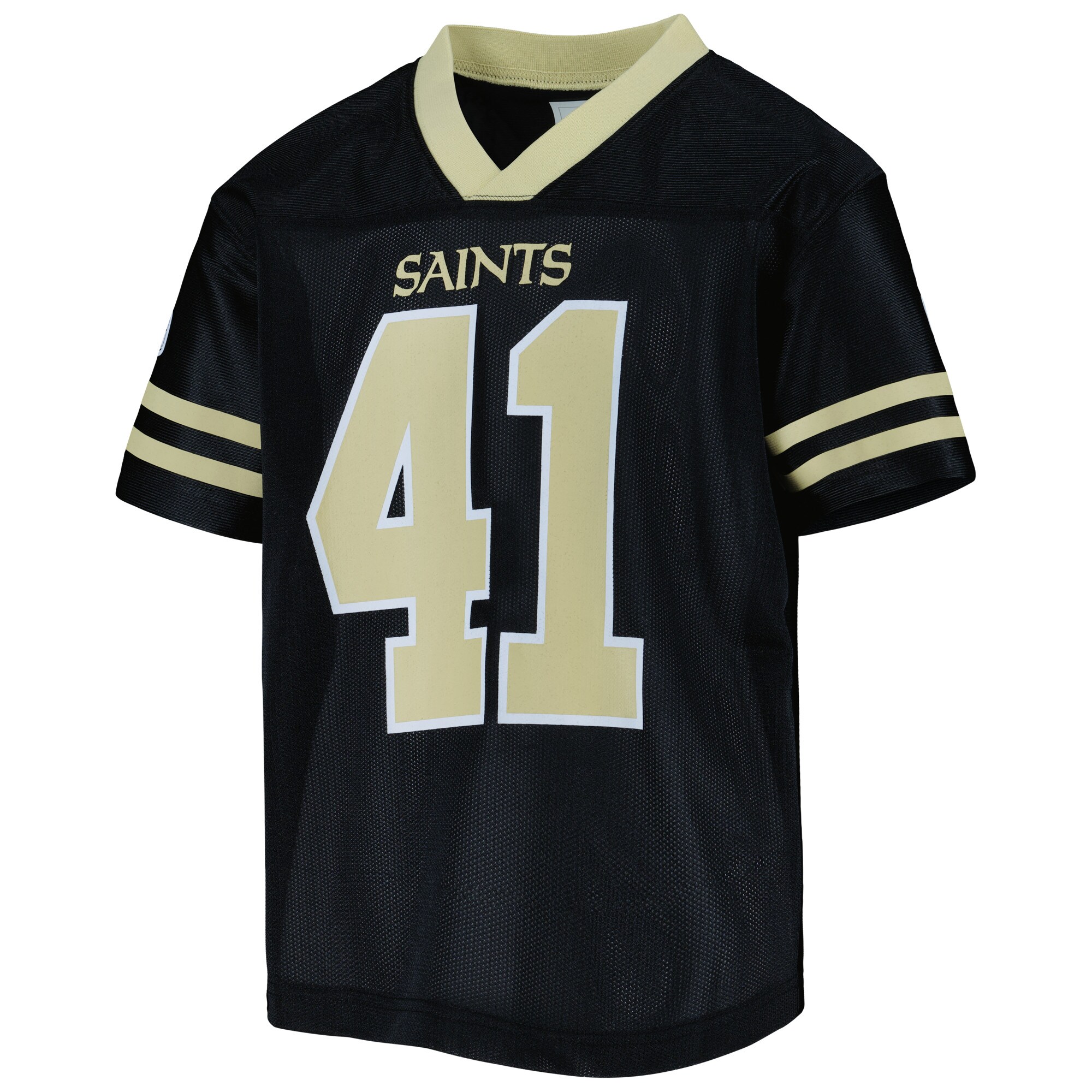 Youth Alvin Kamara Black New Orleans Saints Team Replica Jersey - vstockx