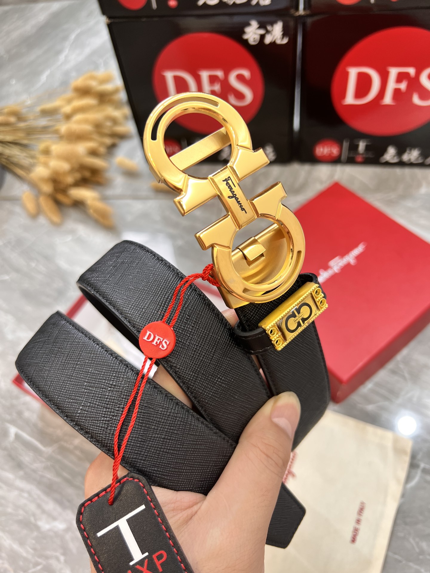 Streetwear Belt Ferragamo 319887 size:3.5cm - vstockx