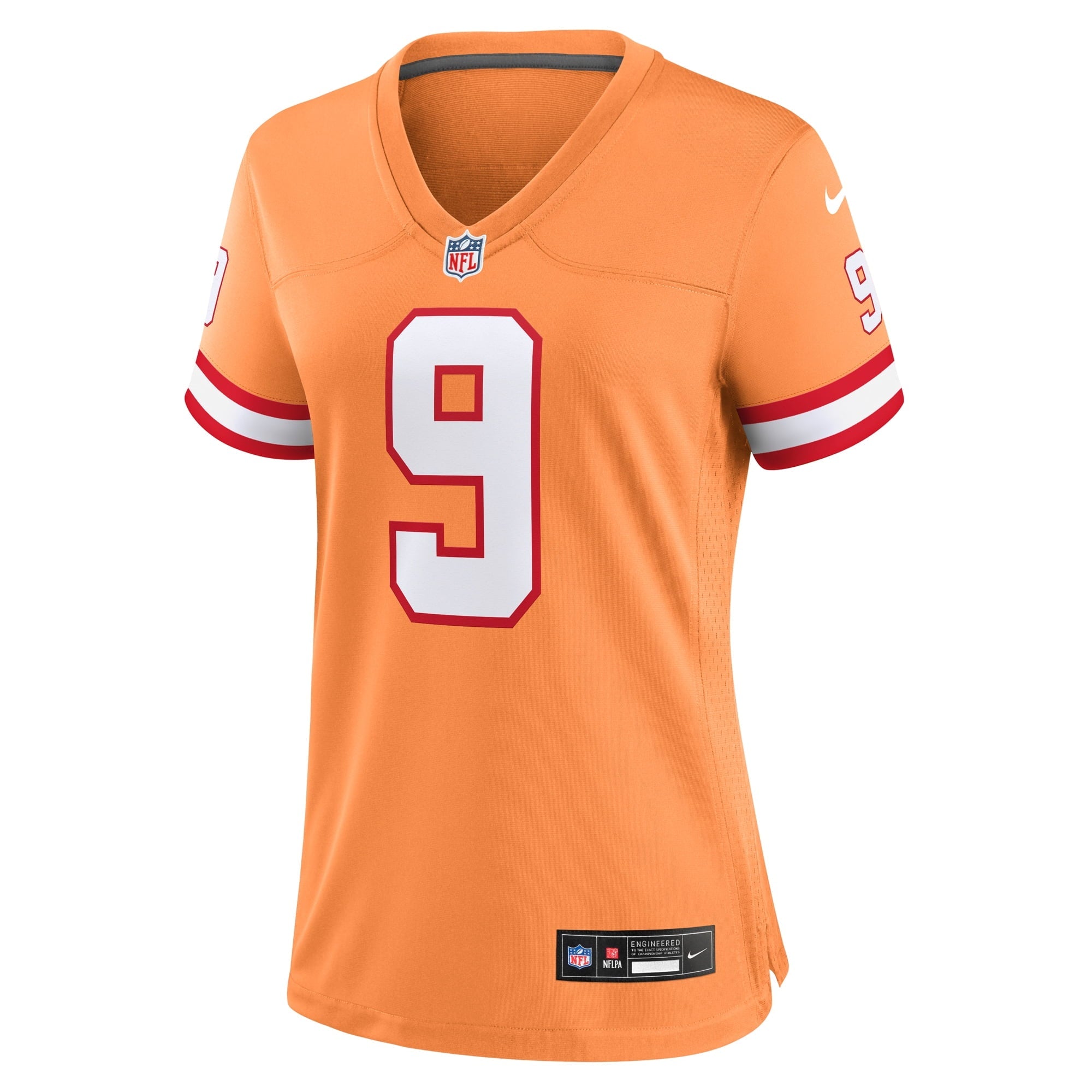 Women's Nike Joe Tryon-Shoyinka Orange Tampa Bay Buccaneers Throwback Game Jersey - vstockx