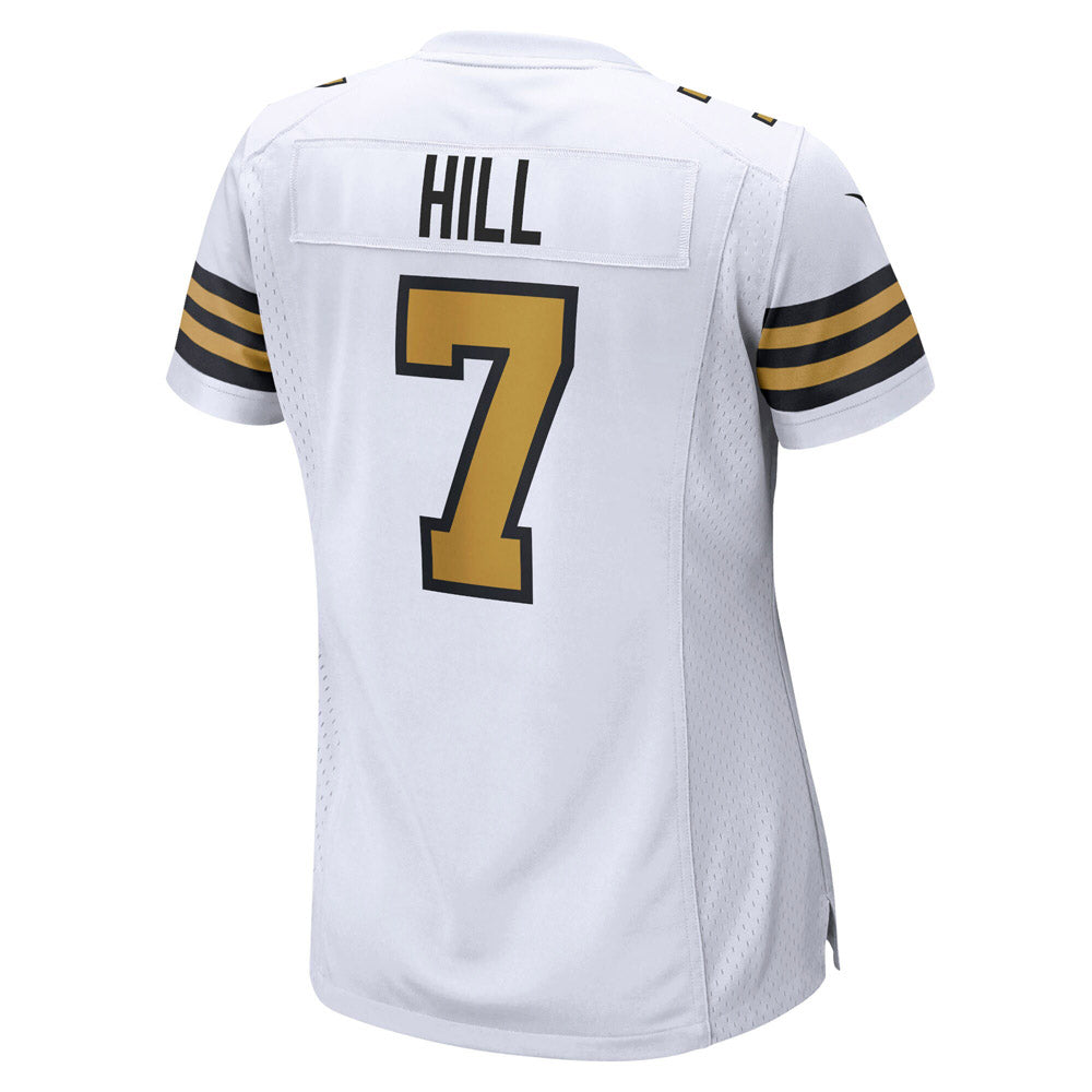 Women's New Orleans Saints Taysom Hill Alternate Game Jersey- White - vstockx