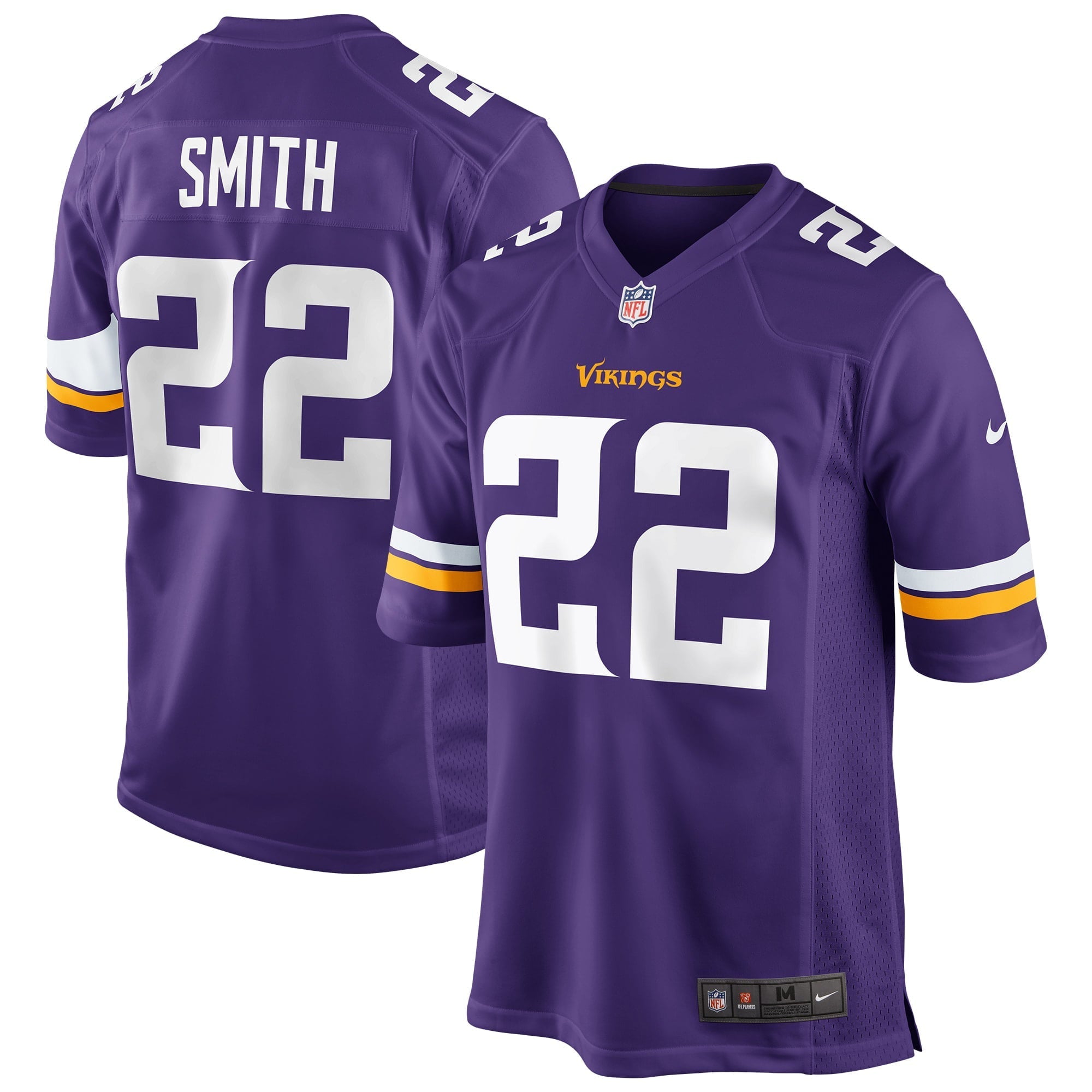 Men's Nike Harrison Smith Purple Minnesota Vikings Game Jersey - vstockx