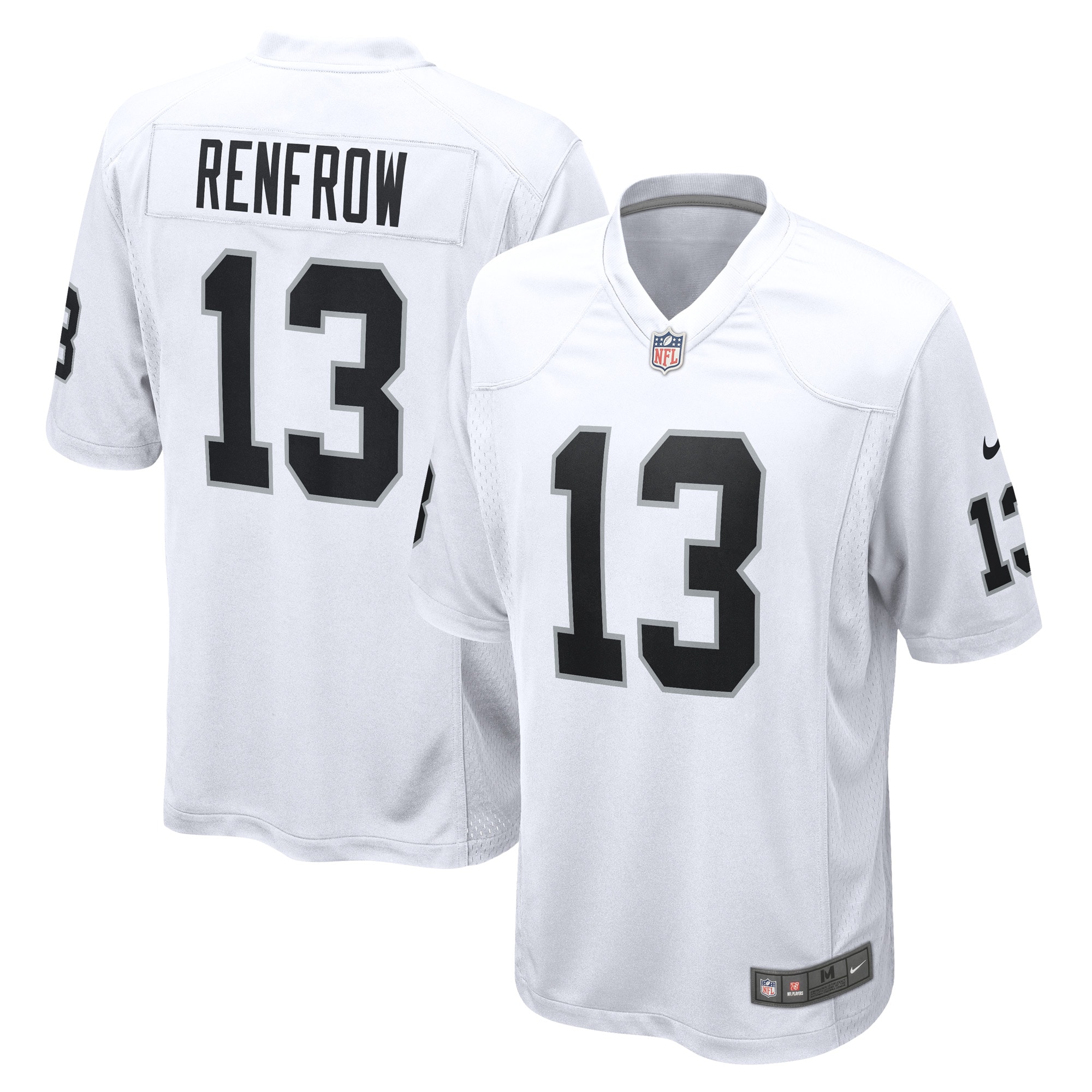Hunter Renfrow Las Vegas Raiders Nike Game Player Jersey - White - vstockx