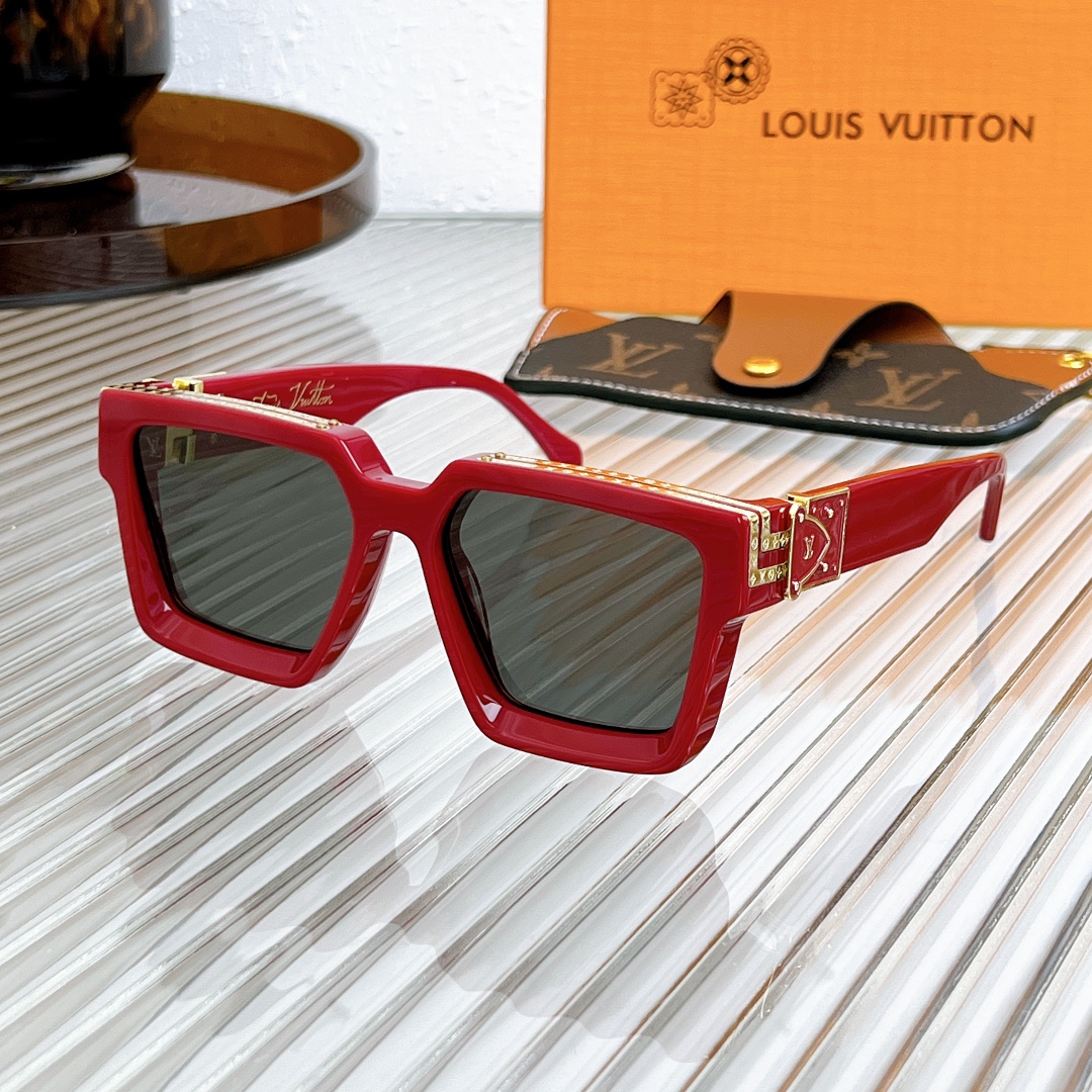 Sunglasses Louis Vuitton LV96006 Millionaires 2 - vstockx