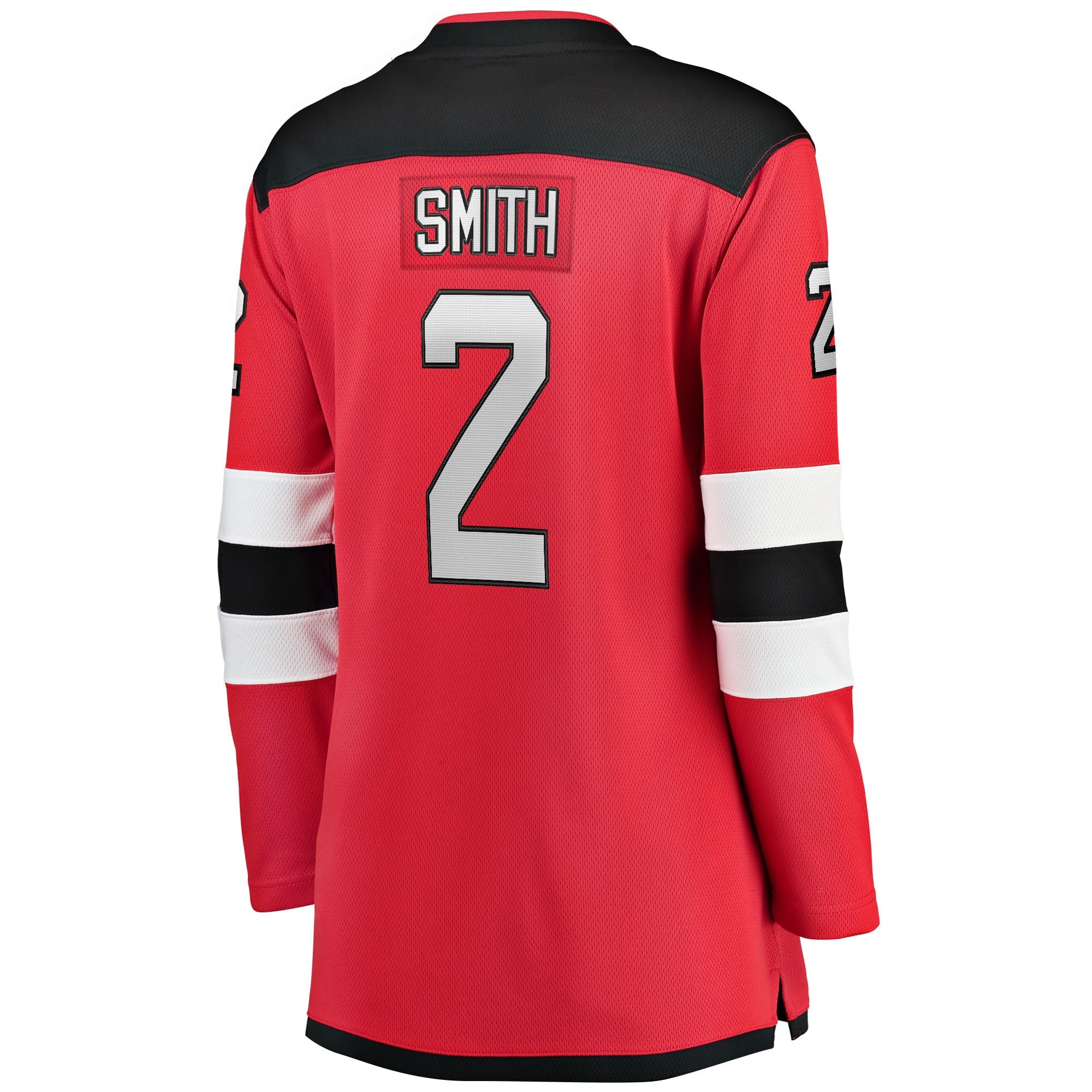 Women's Fanatics Branded Brendan Smith Red New Jersey Devils Home Breakaway Player Jersey - vstockx