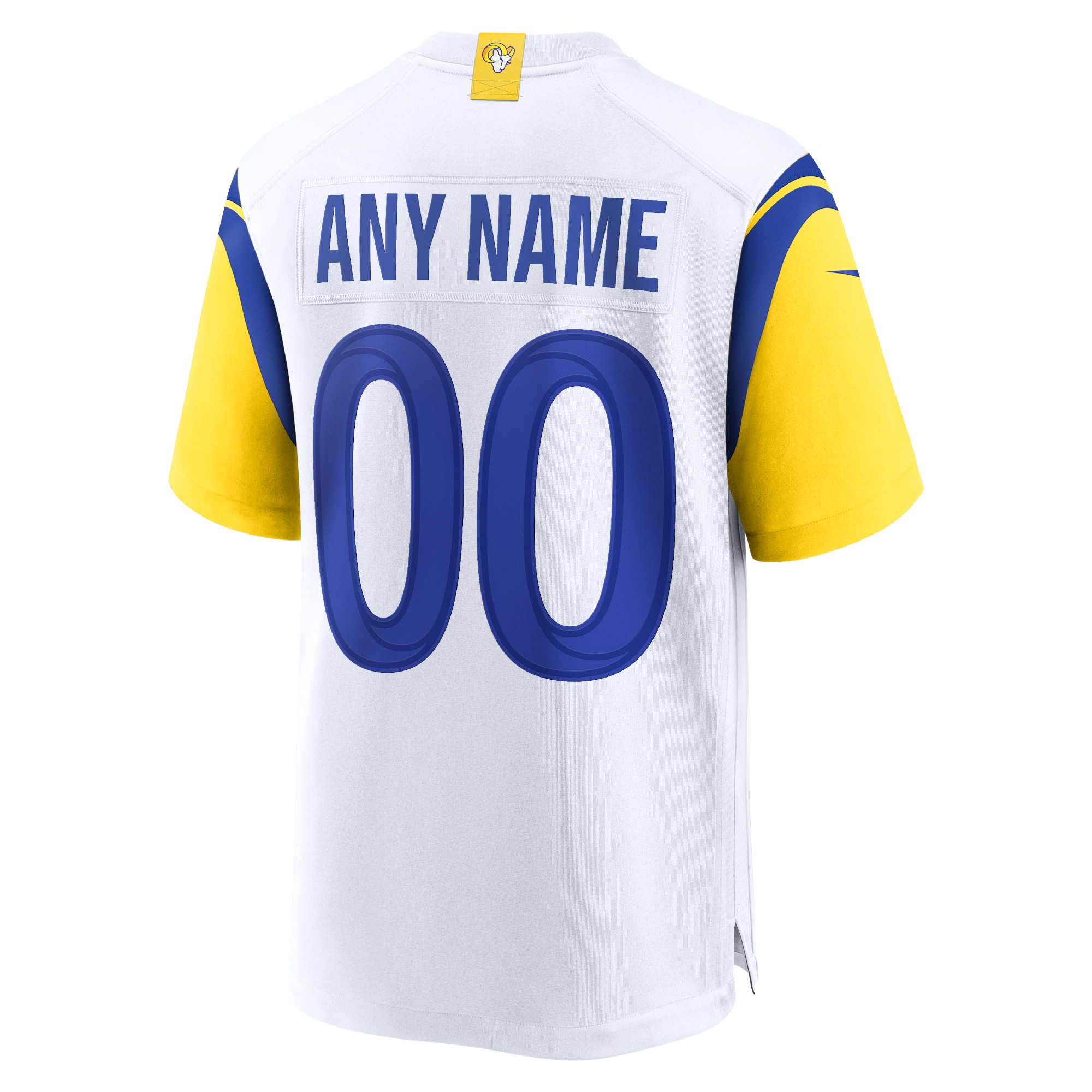 Los Angeles Rams Nike Alternate Custom Jersey - White - vstockx