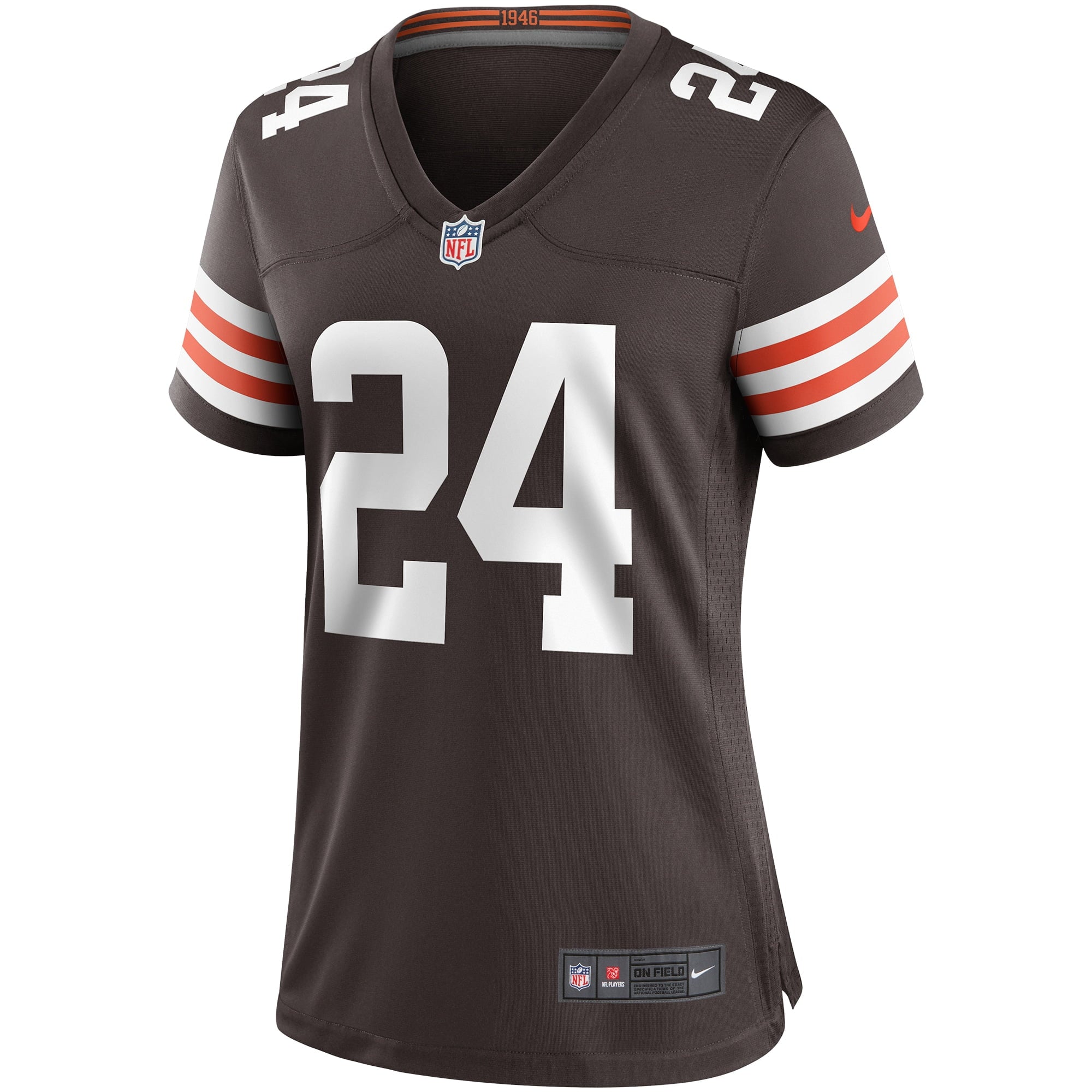 Women's Nike Nick Chubb Brown Cleveland Browns Game Jersey - vstockx