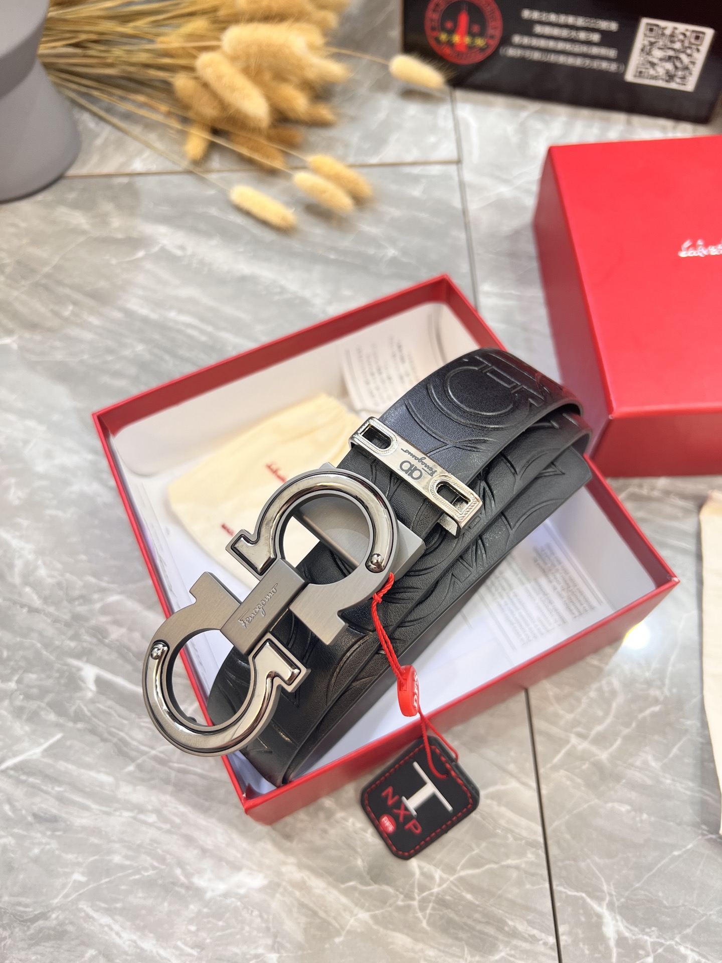 Streetwear Belt Ferragamo 319959 size:3.5cm - vstockx
