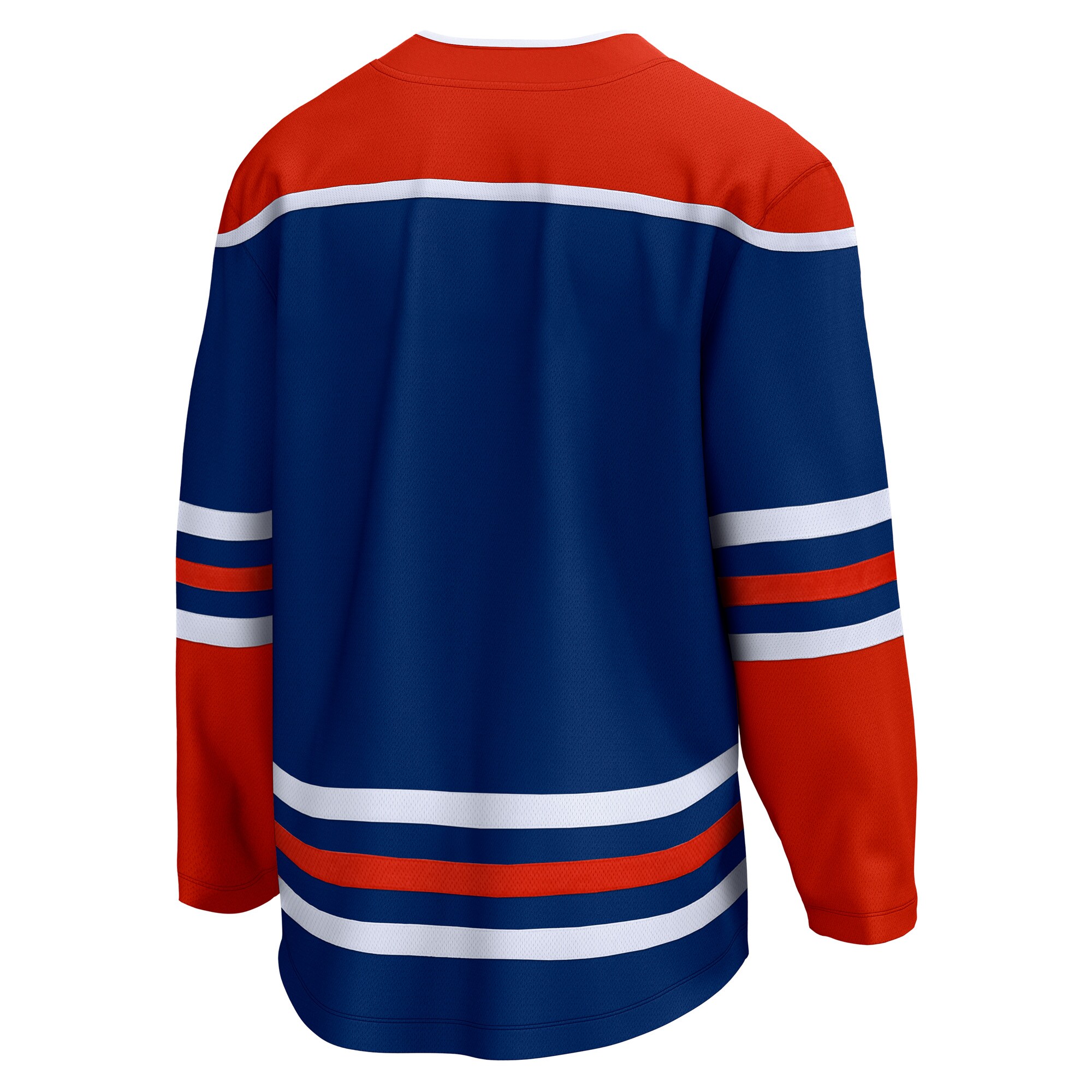 Edmonton Oilers Fanatics Branded Home Breakaway Blank Jersey - Royal - vstockx