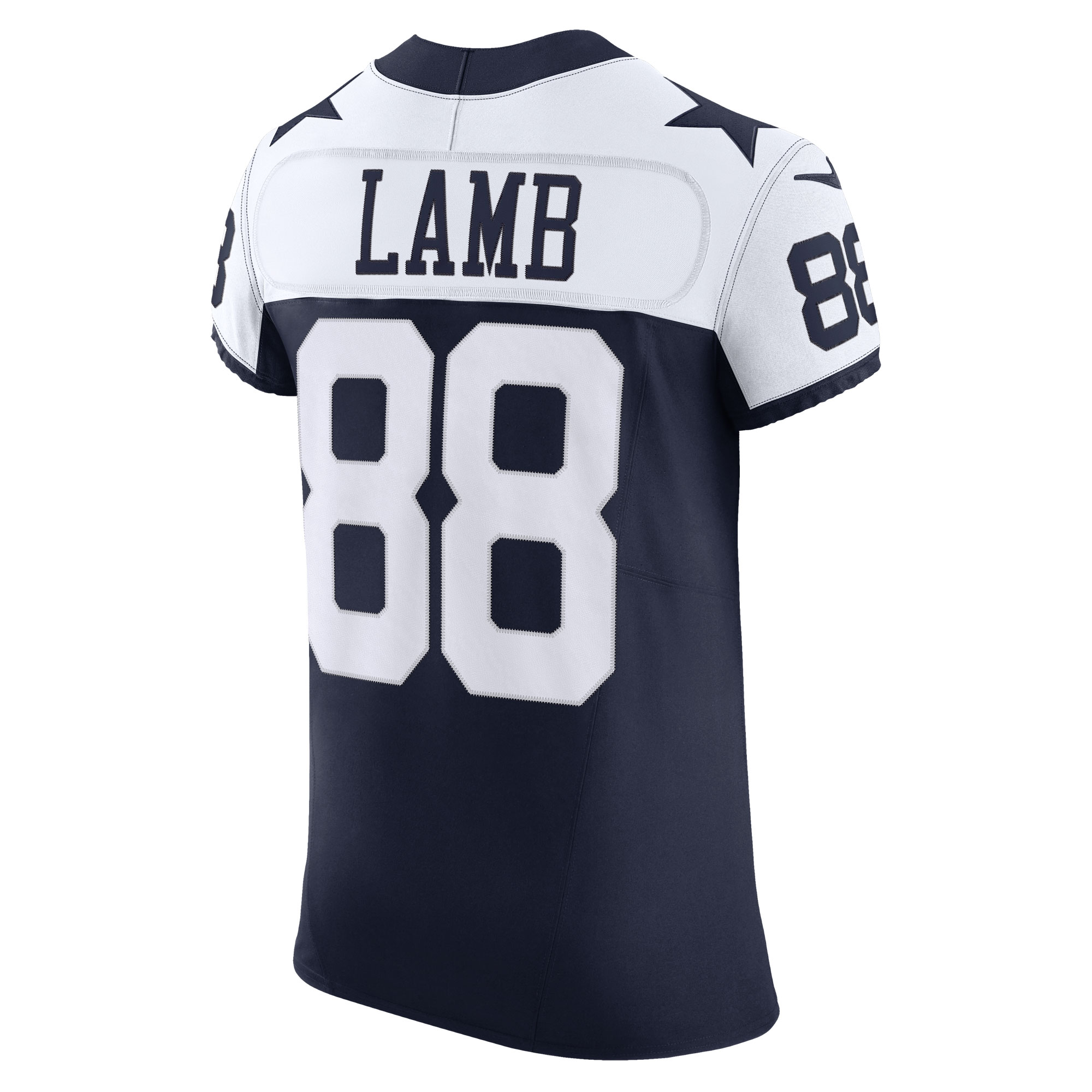 CeeDee Lamb Dallas Cowboys Nike Alternate Vapor F.U.S.E. Elite Jersey - Navy - vstockx