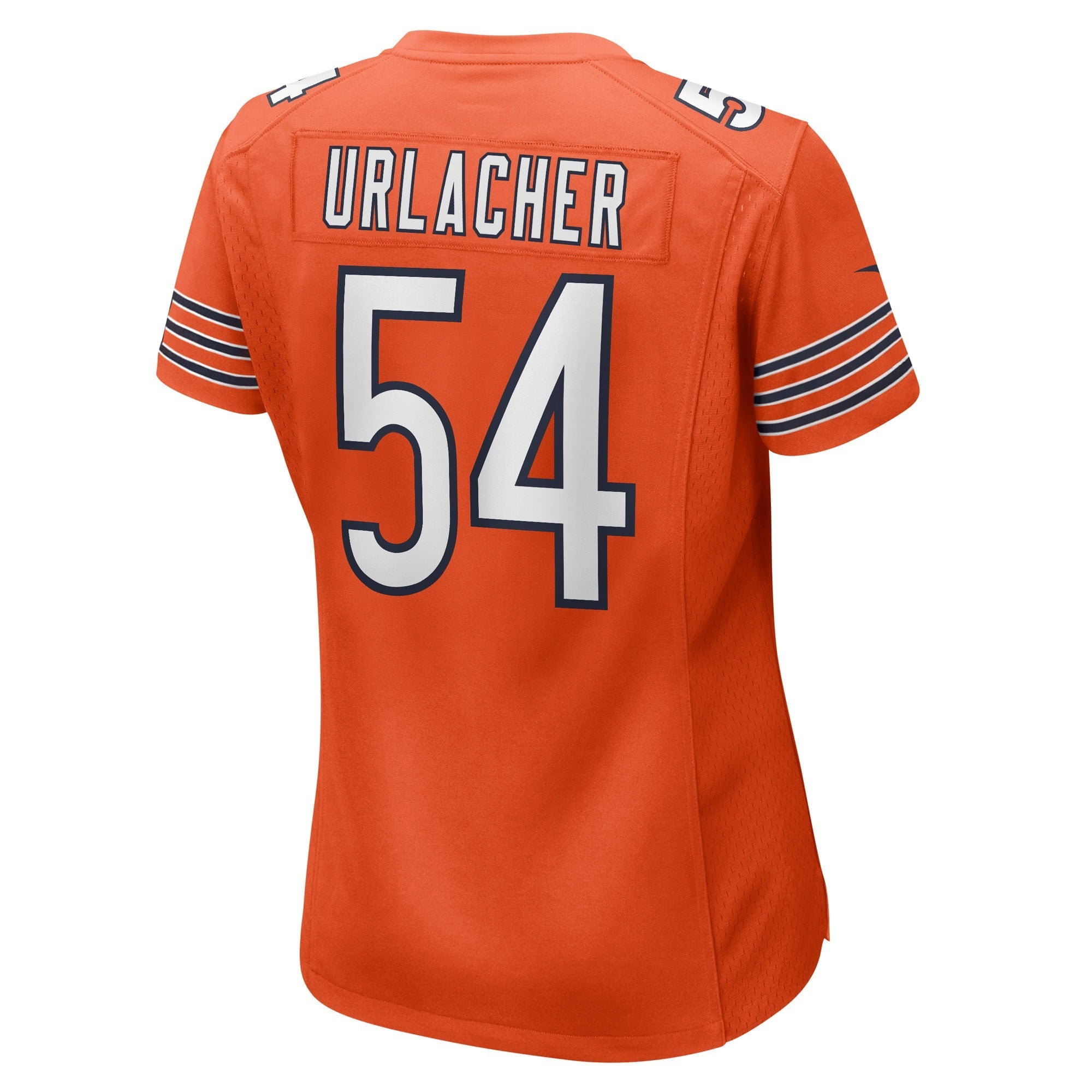 Women's Nike Brian Urlacher Orange Chicago Bears Retired Player Jersey - vstockx