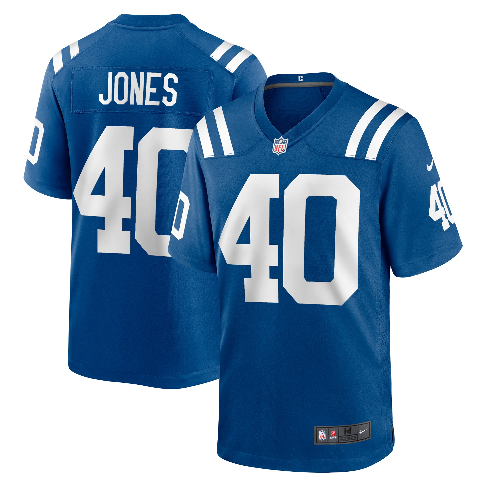 Jaylon Jones Indianapolis Colts Nike Team Game Jersey - Royal - vstockx