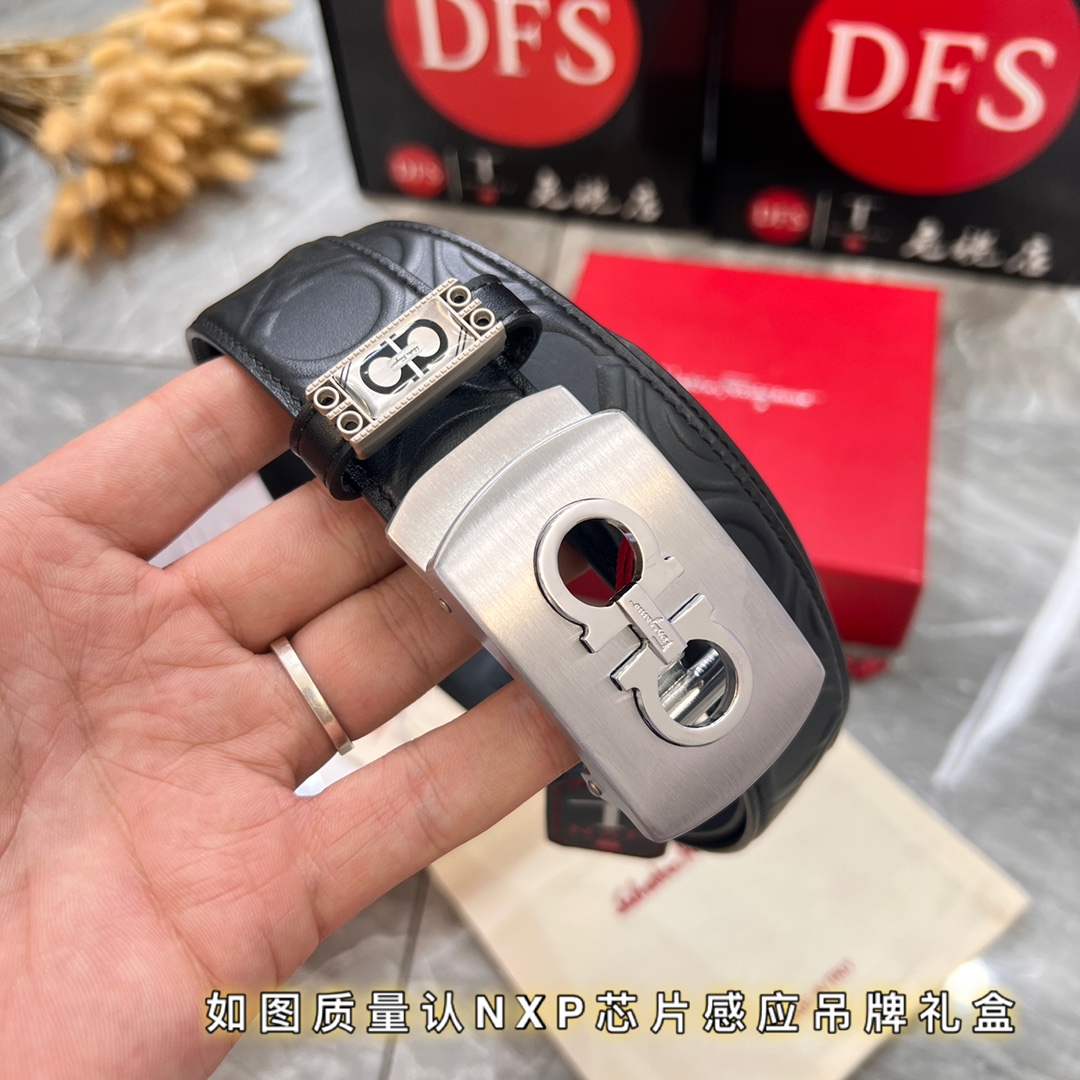 Streetwear Belt Ferragamo 320001 size:3.5cm - vstockx