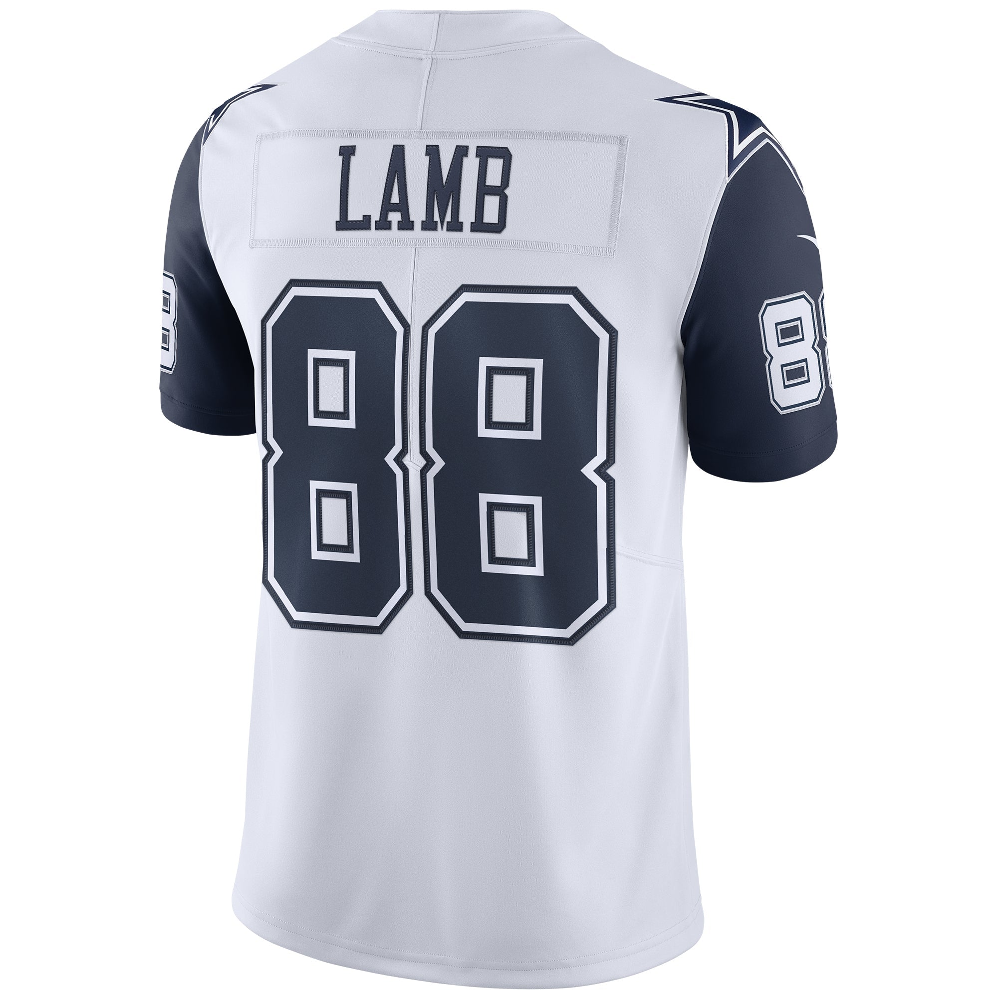 Men's Nike CeeDee Lamb White Dallas Cowboys 2nd Alternate Vapor Limited Jersey - vstockx