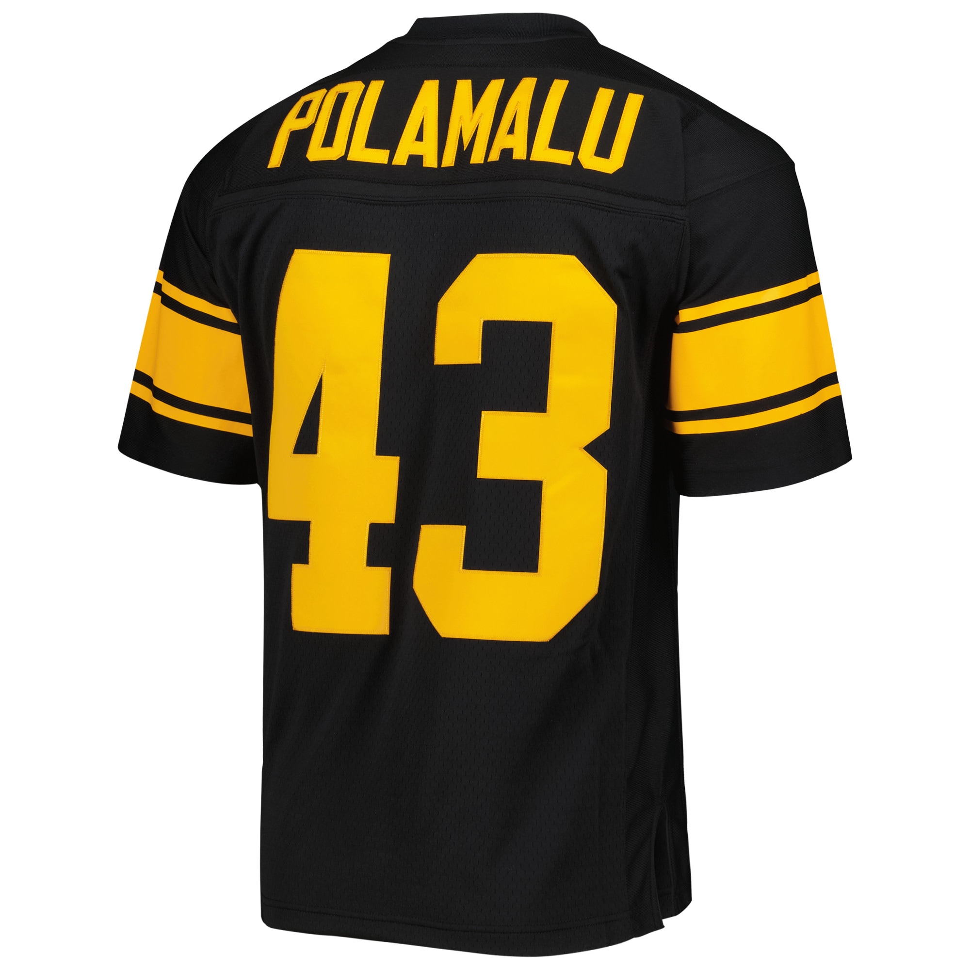 Troy Polamalu Pittsburgh Steelers Mitchell & Ness Legacy Replica Jersey - Black - vstockx